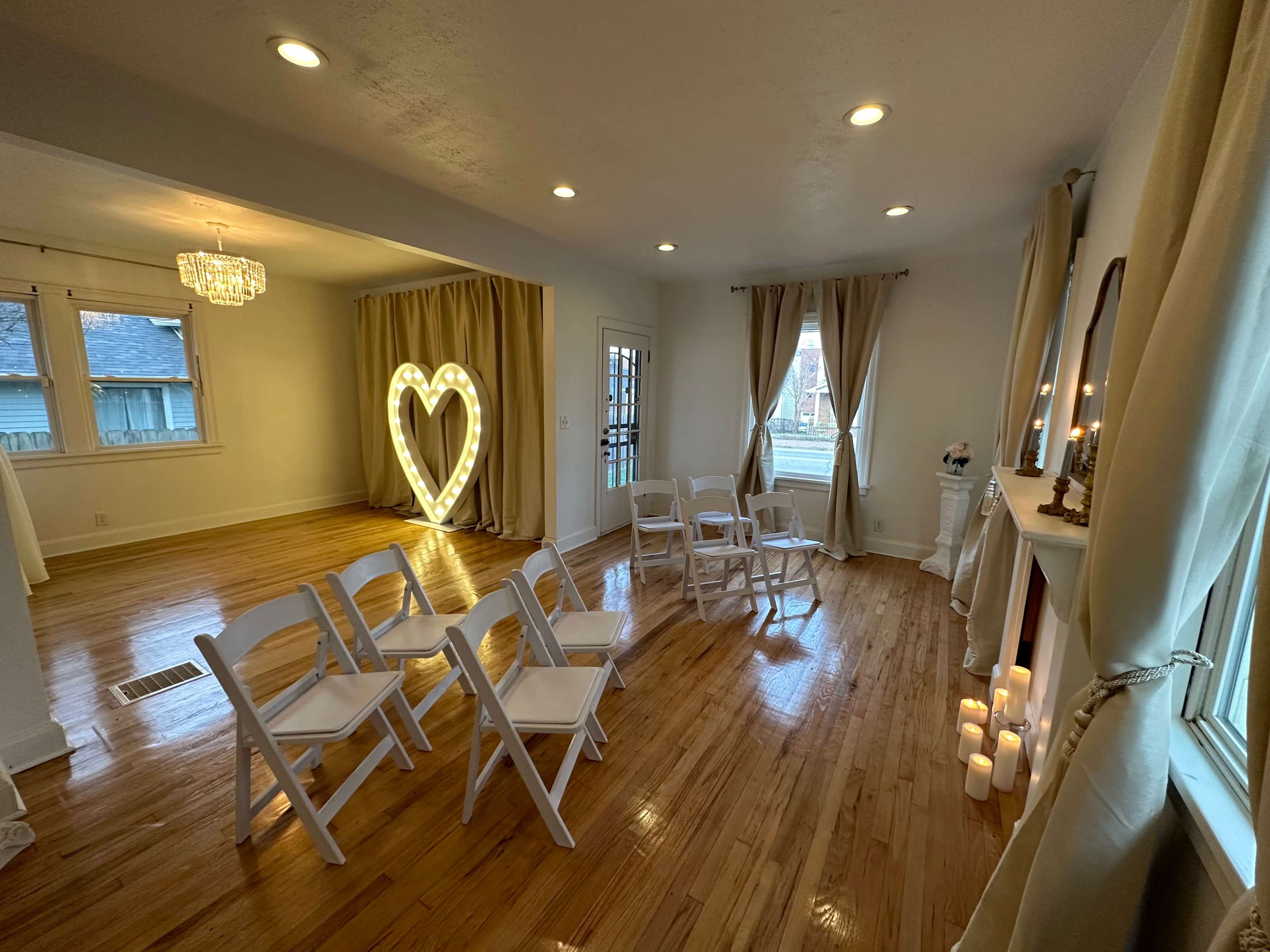 White Velvet Wedding Chapel Image in Germantown, Nashville, TN