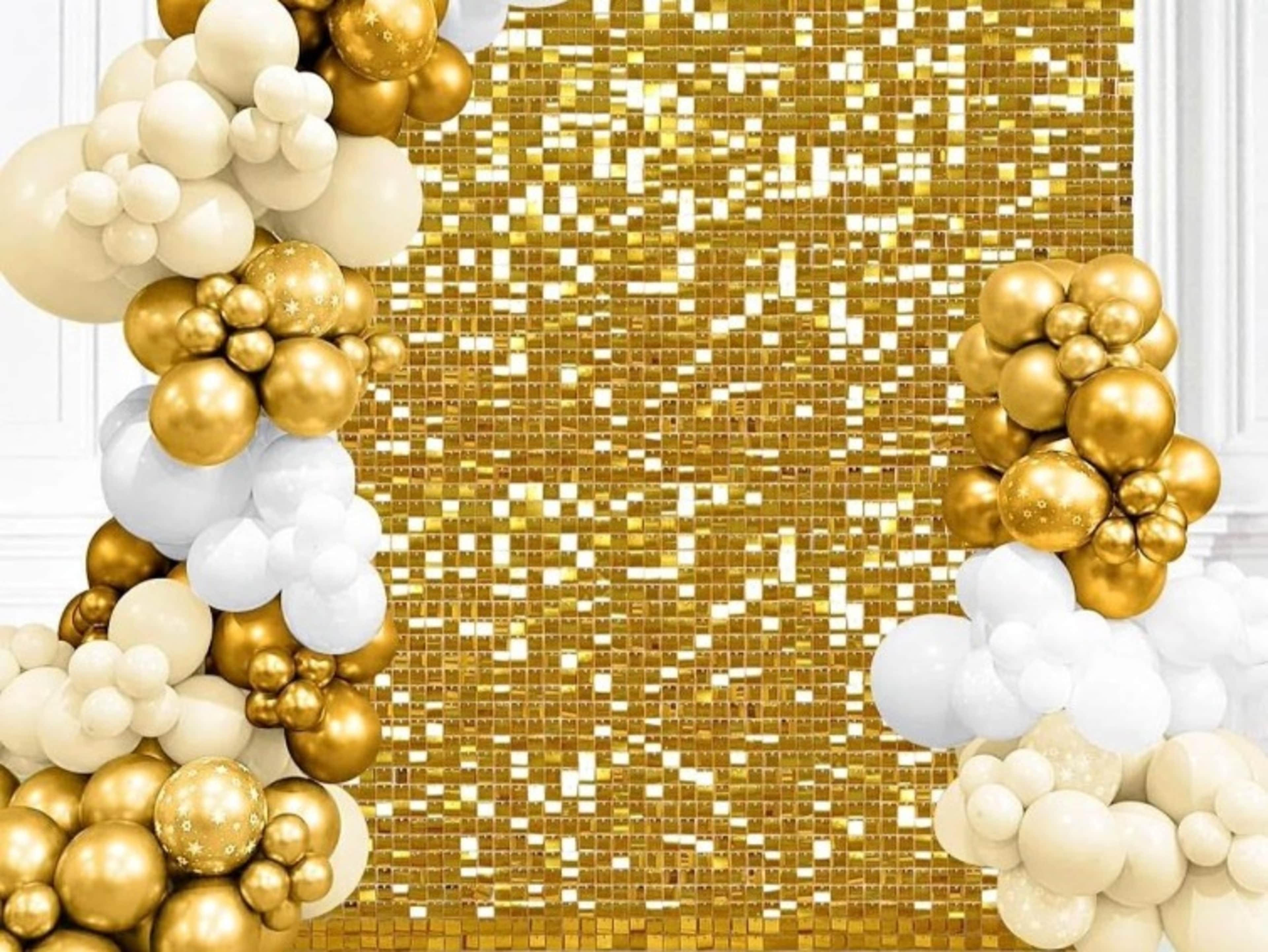 Gold Shimmer Wall