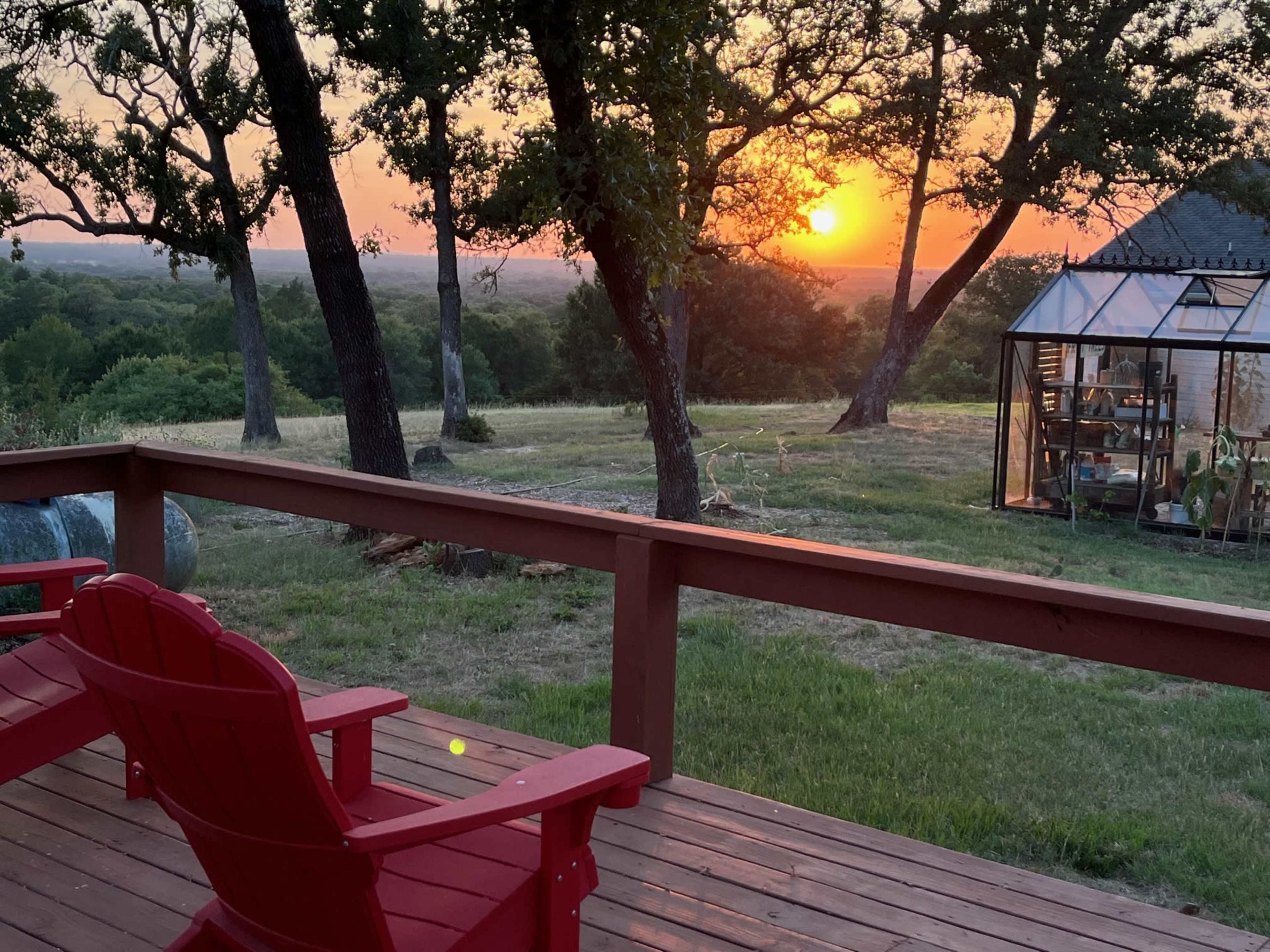 Hilltop Farm with Sunset Views Image in , Caldwell, TX