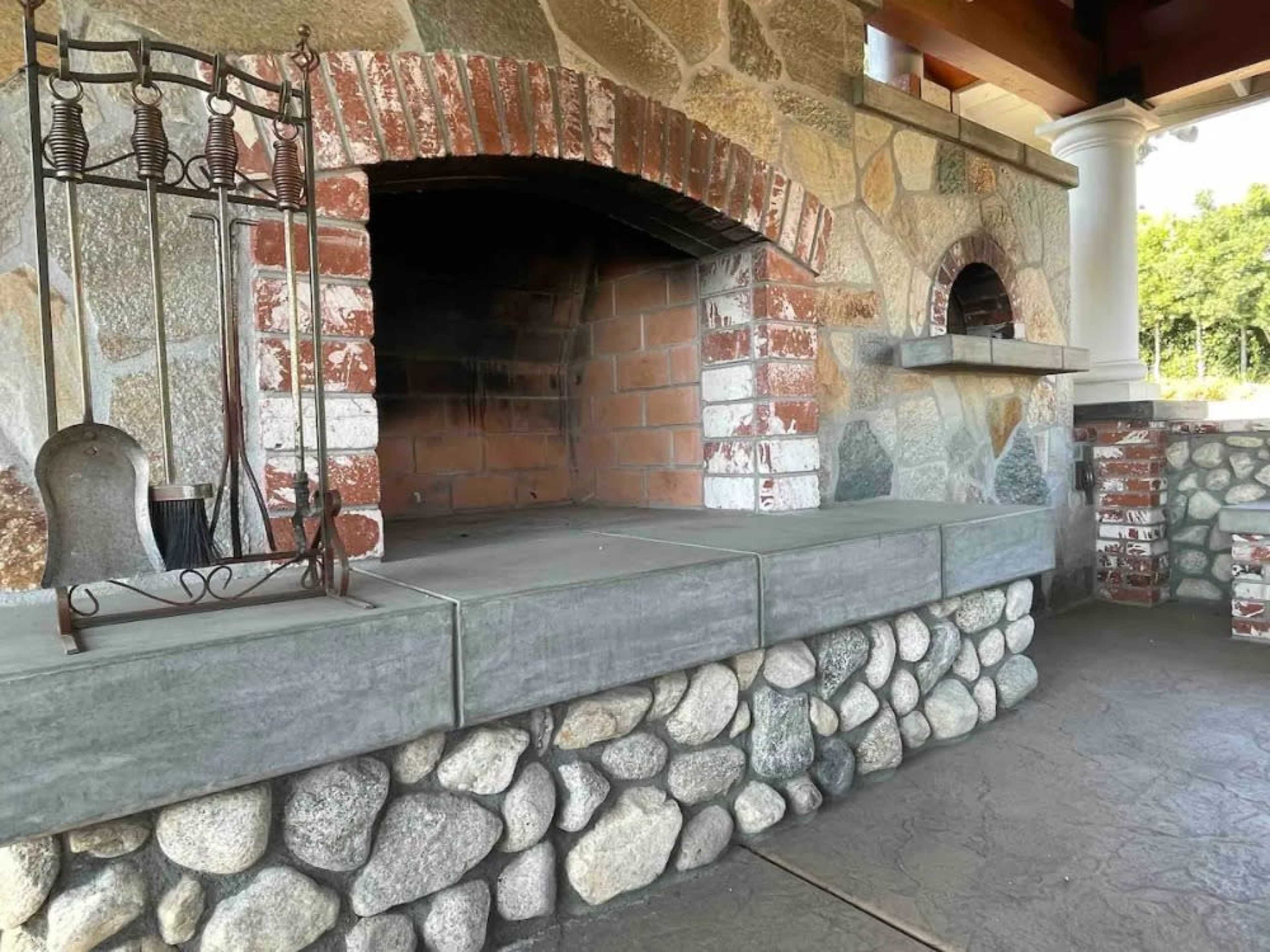 Outdoor Fireplace