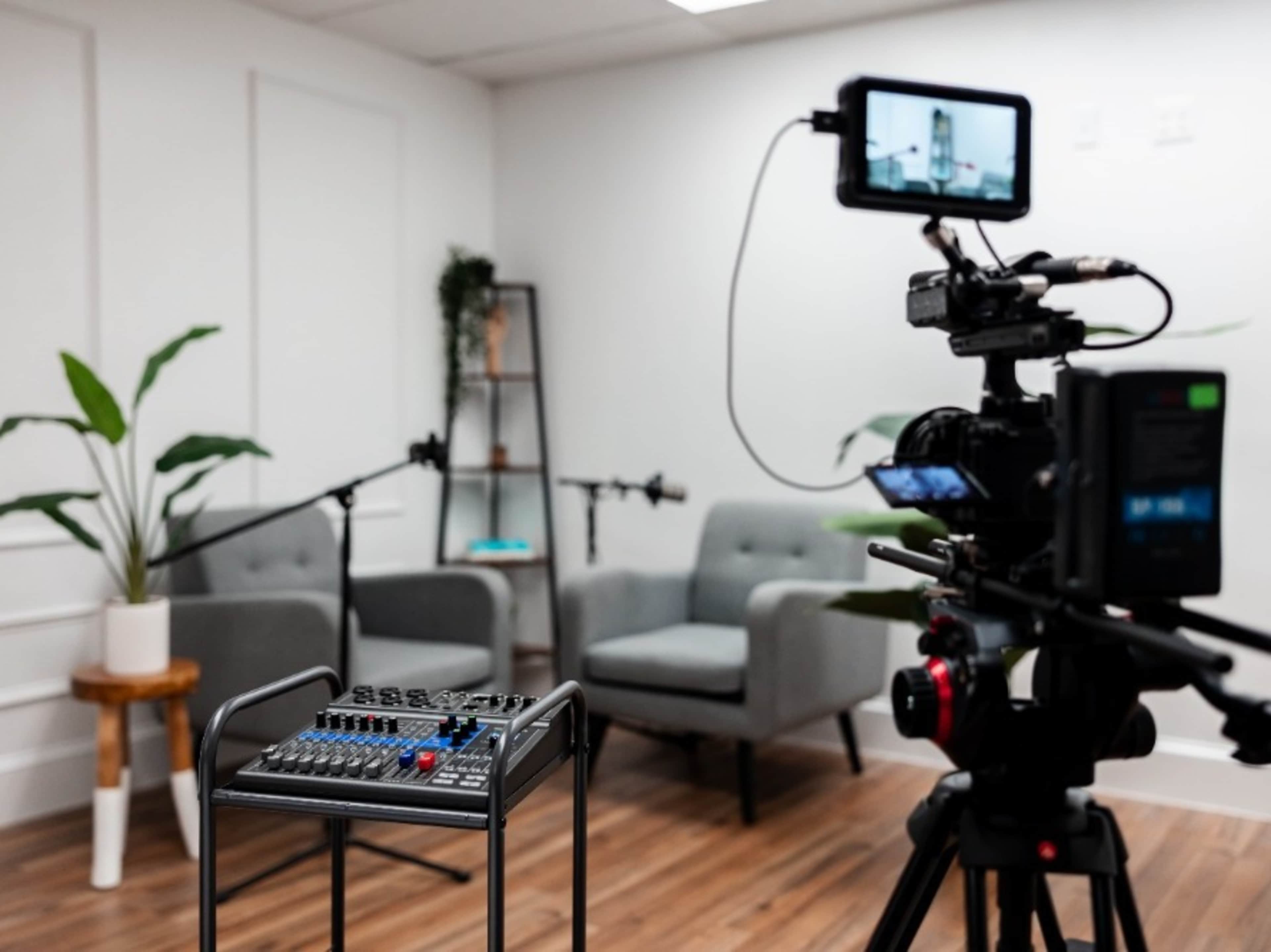 Videographer – 1-Cam Podcast Setup
