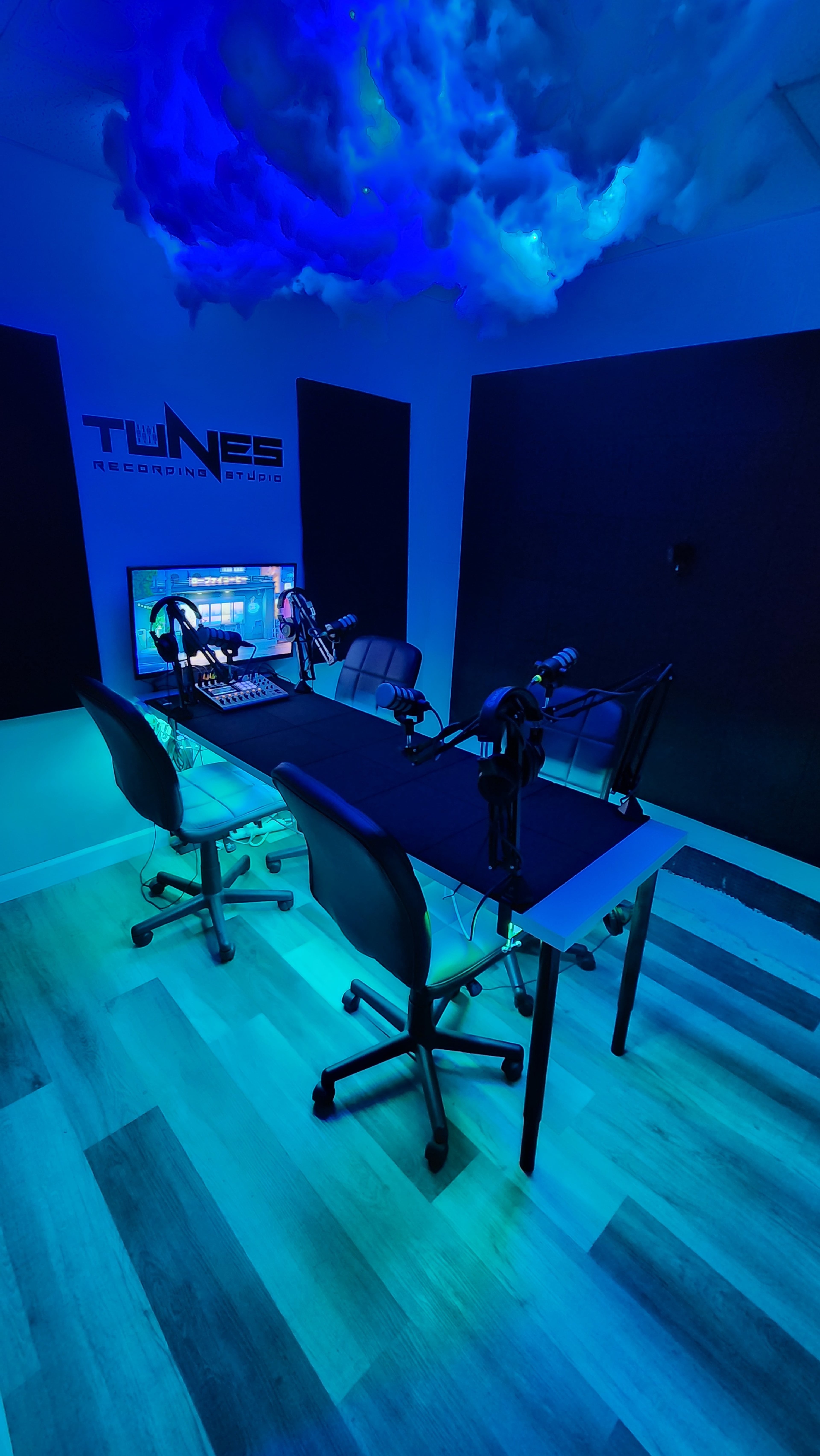 Podcast Studio | Durham NC | 4 Mics & 3 Cameras Image in Durham, Durham, NC