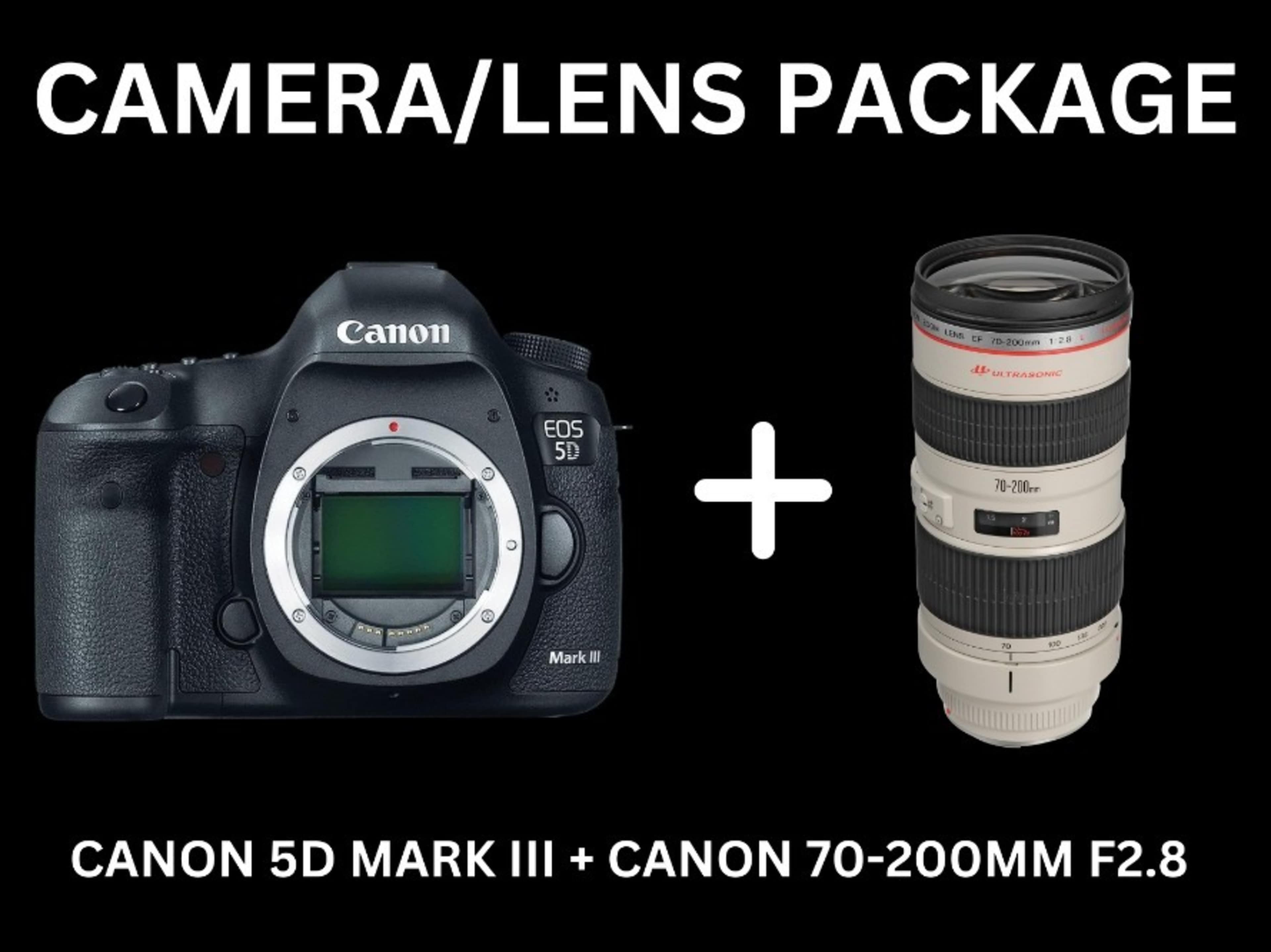 Canon 5D Mark III + Canon 70-200MM F2.8