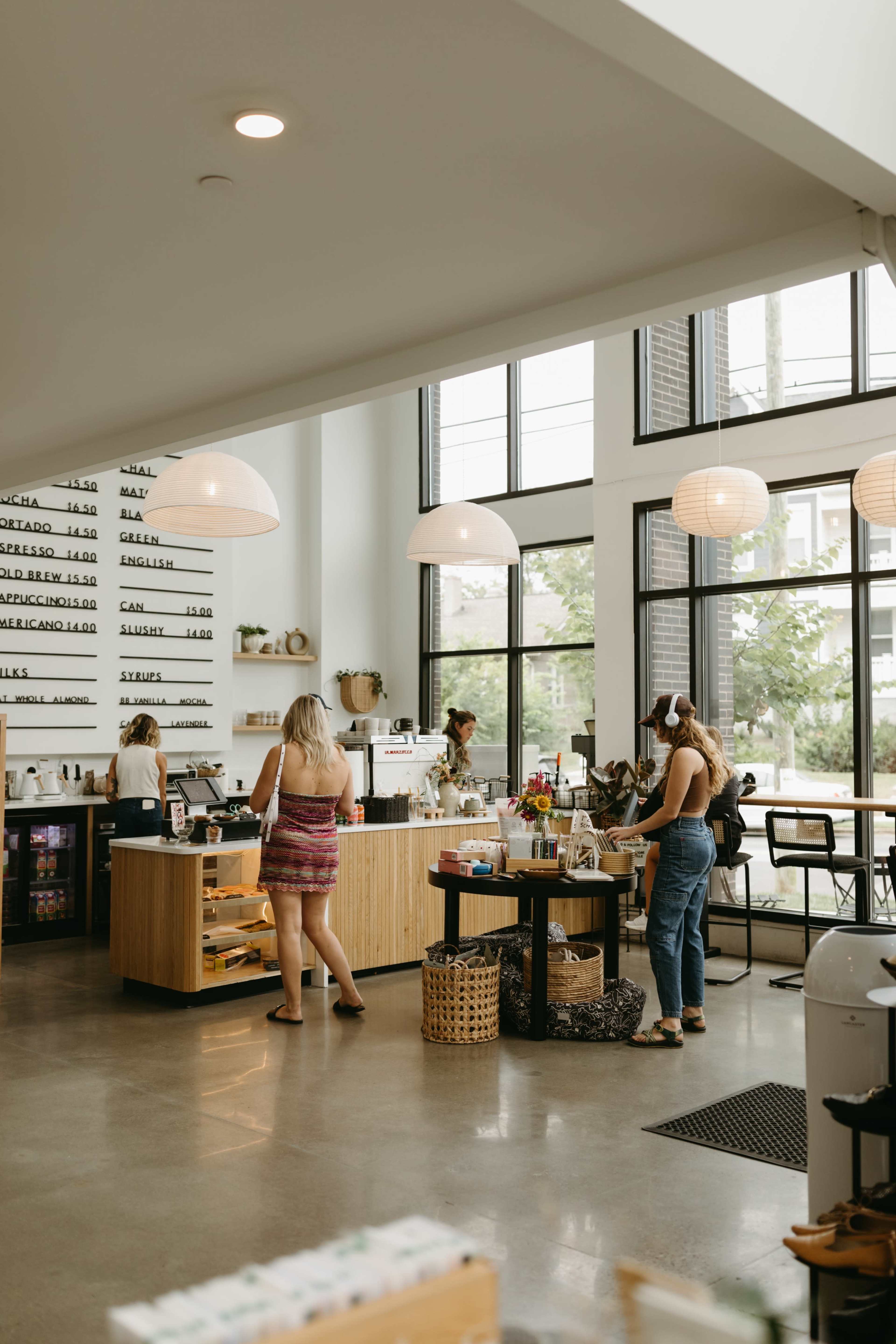 Coffee & Retail Shop - Bright & Airy Image in East Nashville, Nashville, TN