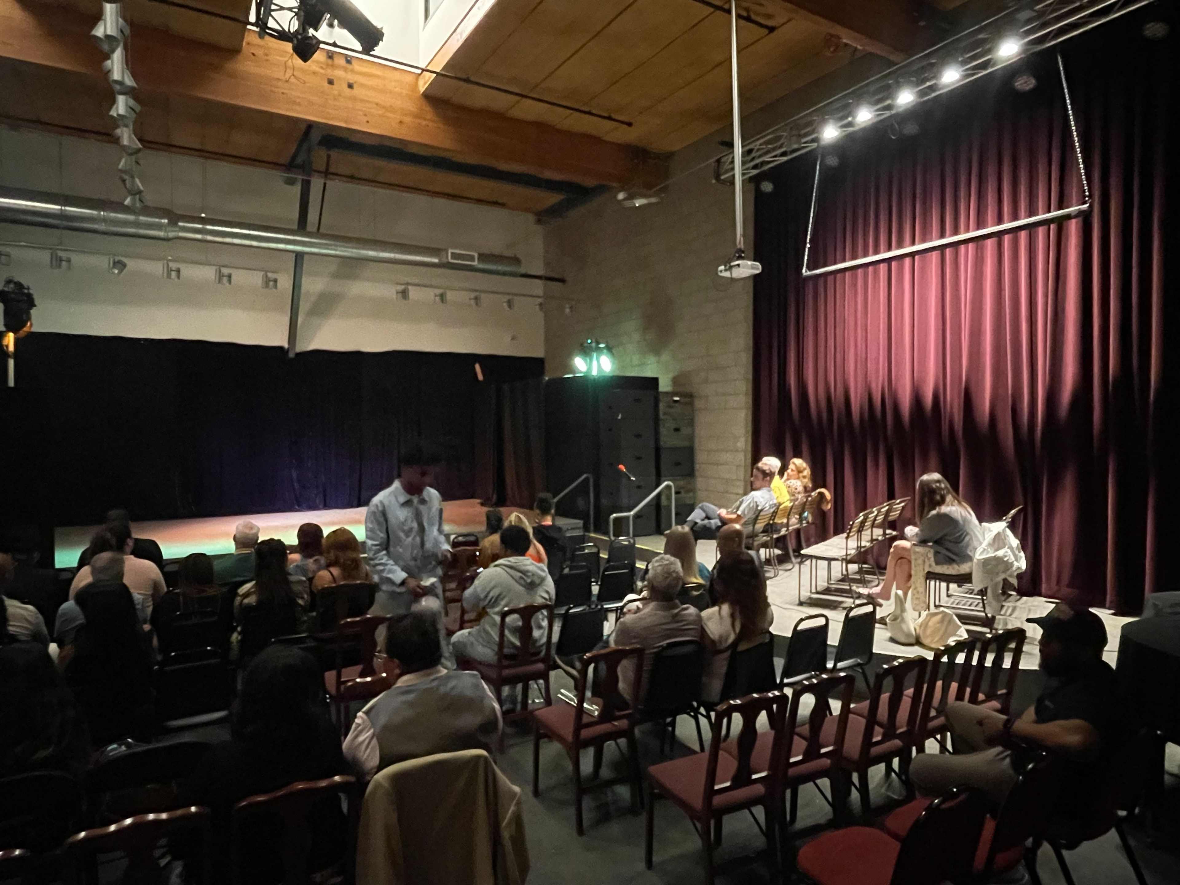 Spacious Industrial 99-Seat Theatre with High Ceilings for Filming, Screening, Performances & Events Image in Hollywood, Los Angeles, CA