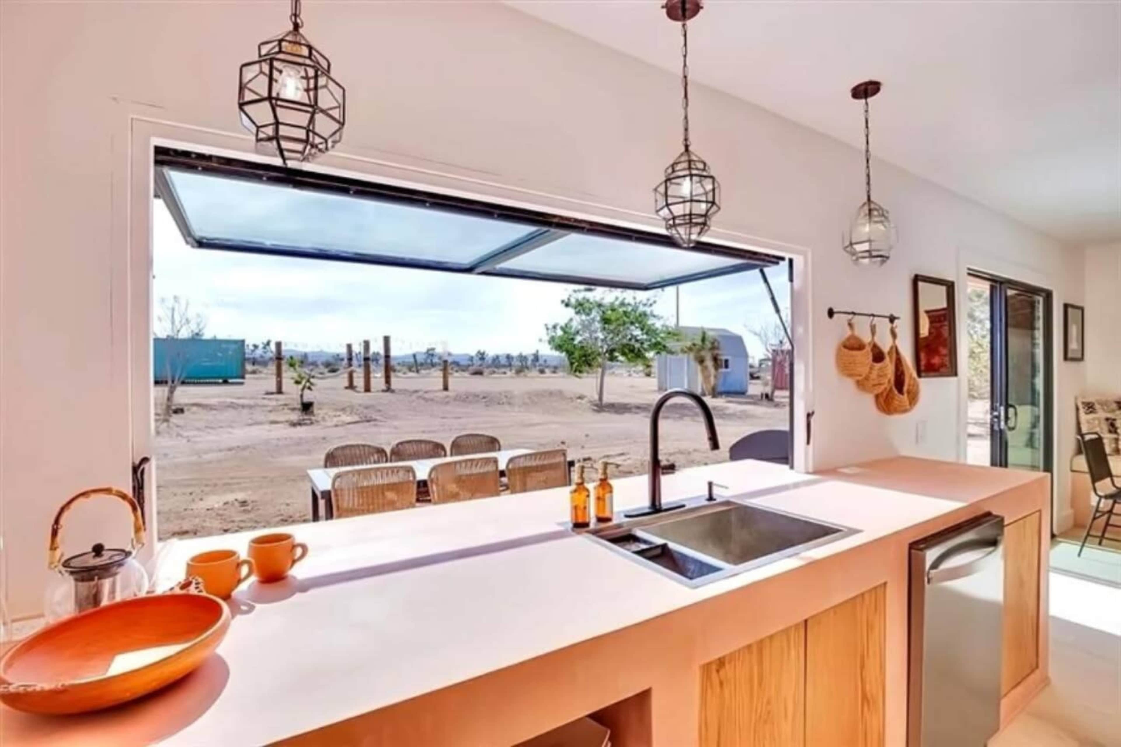 Dreamy desert pink house Image in , Yucca Valley, CA