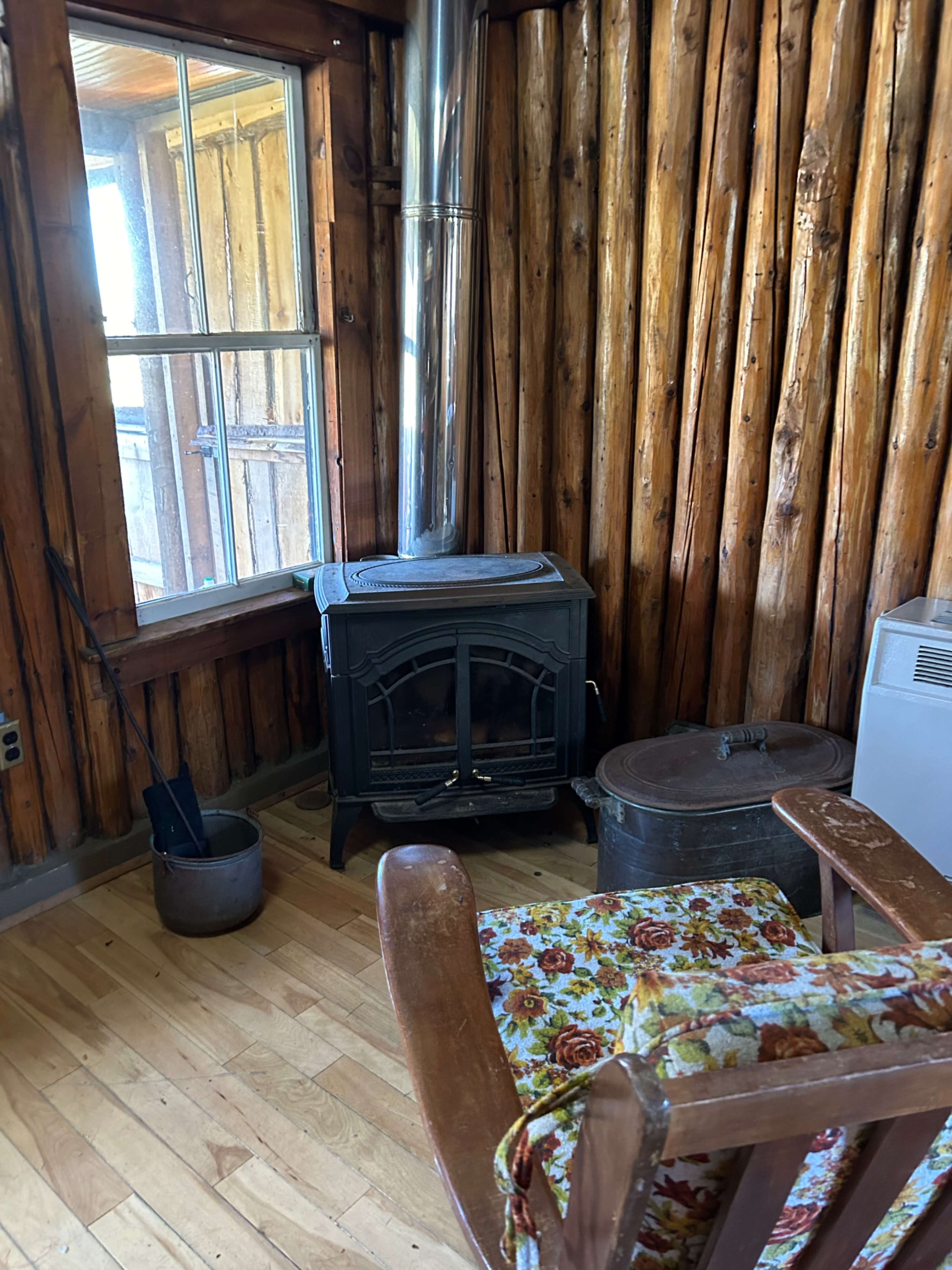 Classic Log Cabin Camp Image in Columbia, Columbia, NH
