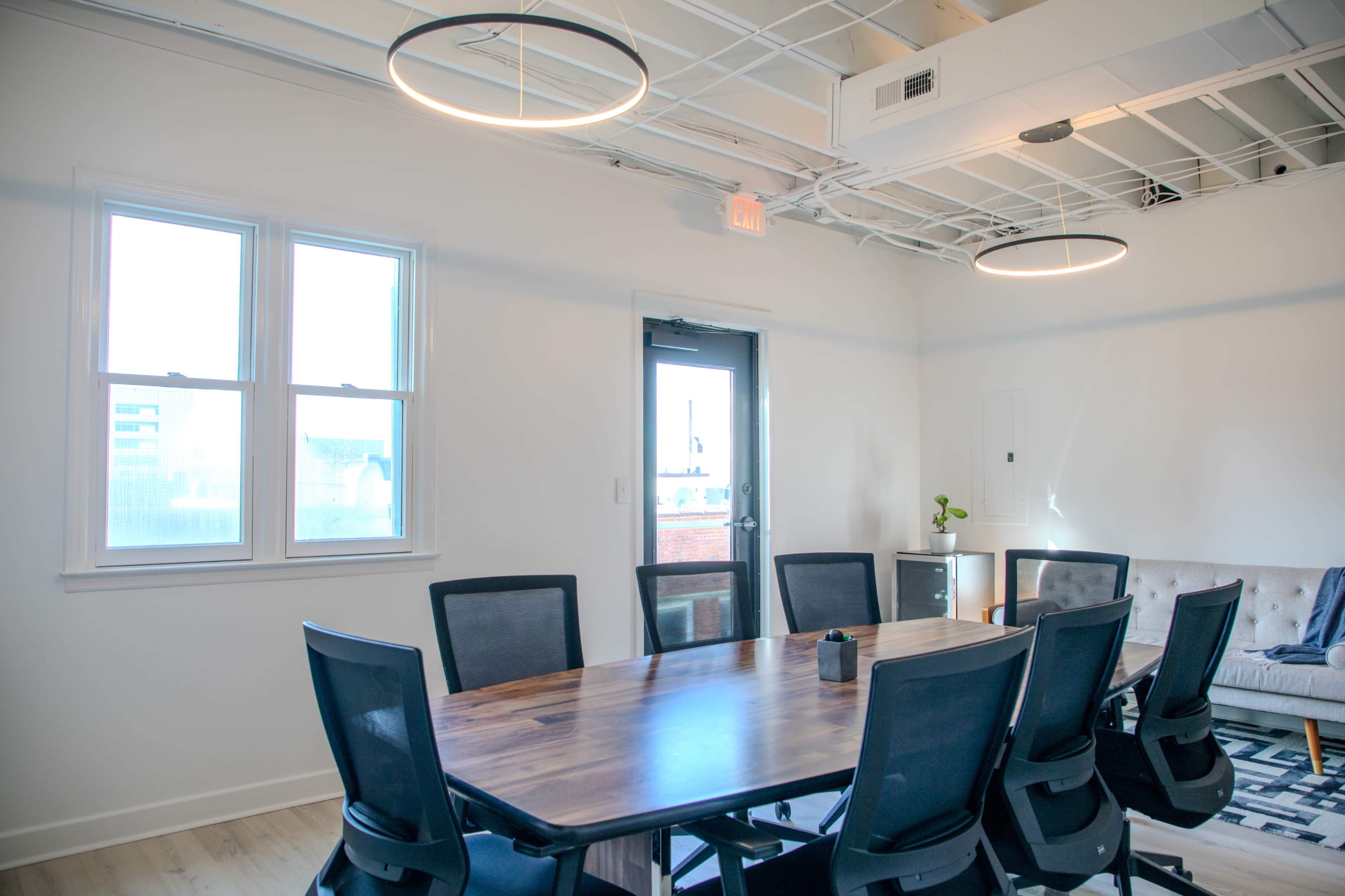 Modern Boardroom with Downtown Durham Views Image in Downtown, Durham, NC