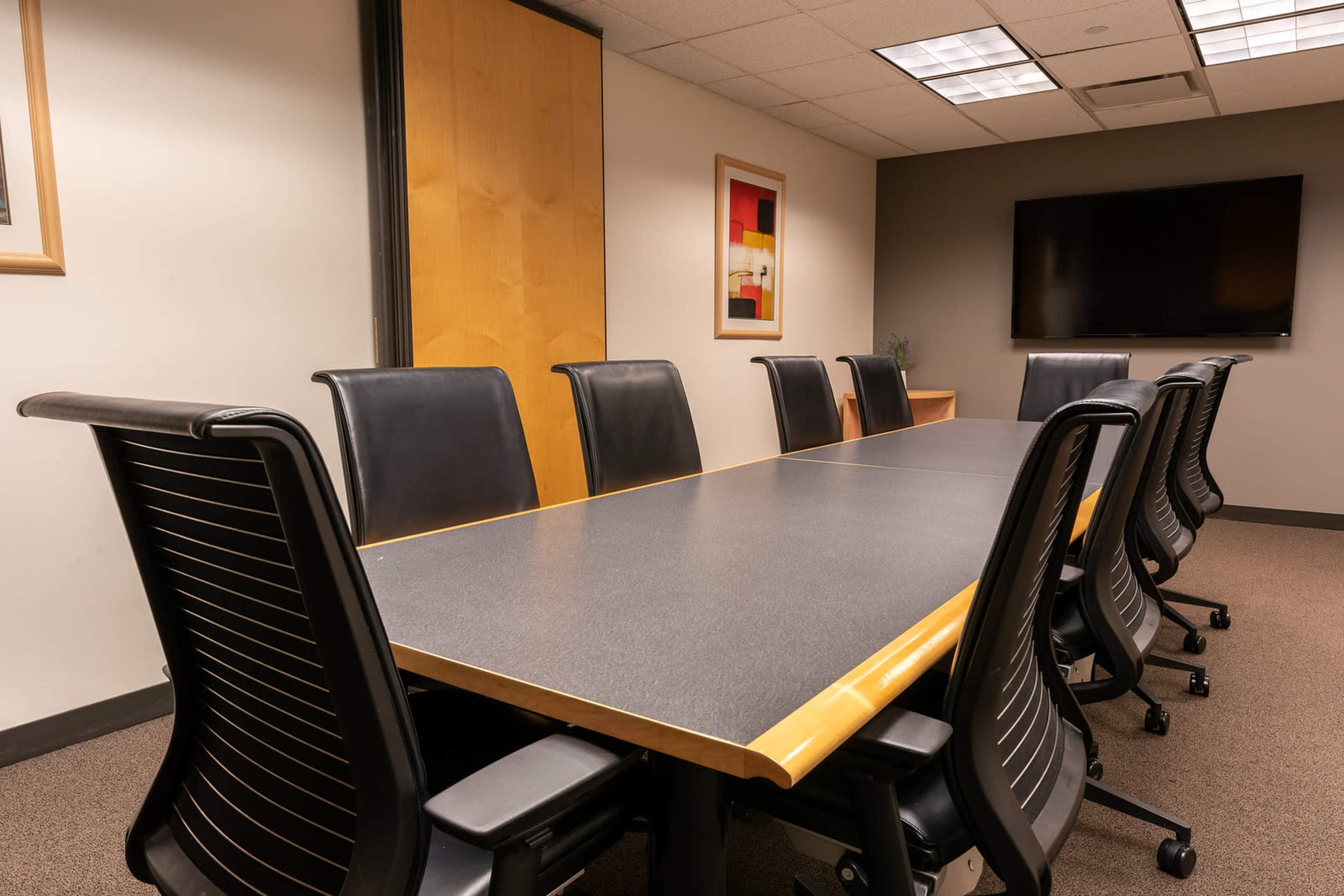 Large Modern Fully Equipped Conference Room-Prime Location Image in Huntington, Melville, NY