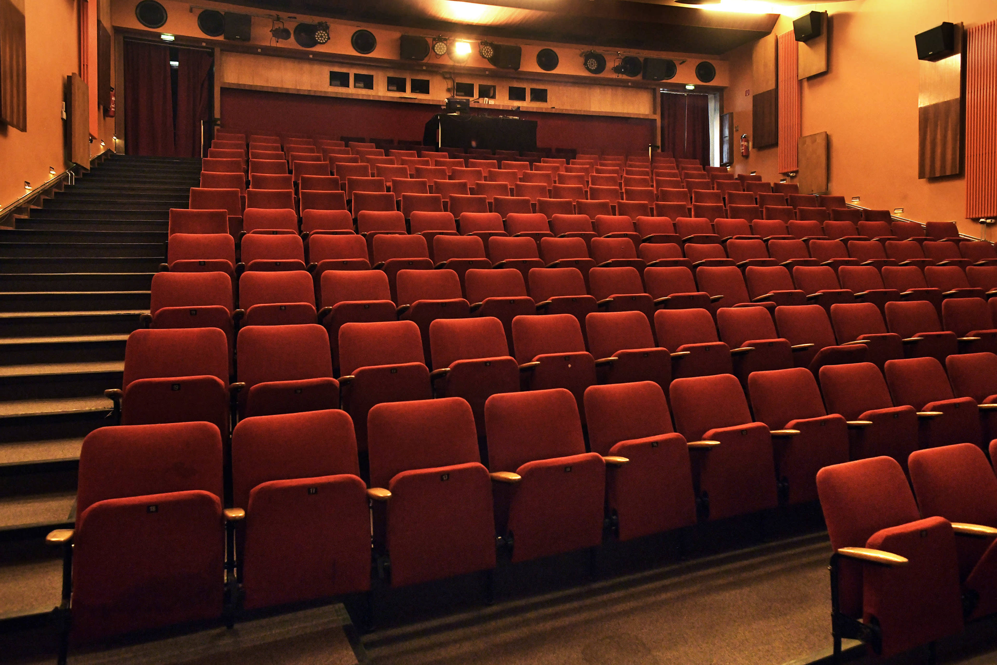Authentic 1960s-Style Functional Theater Image in Pankow, Berlin, 