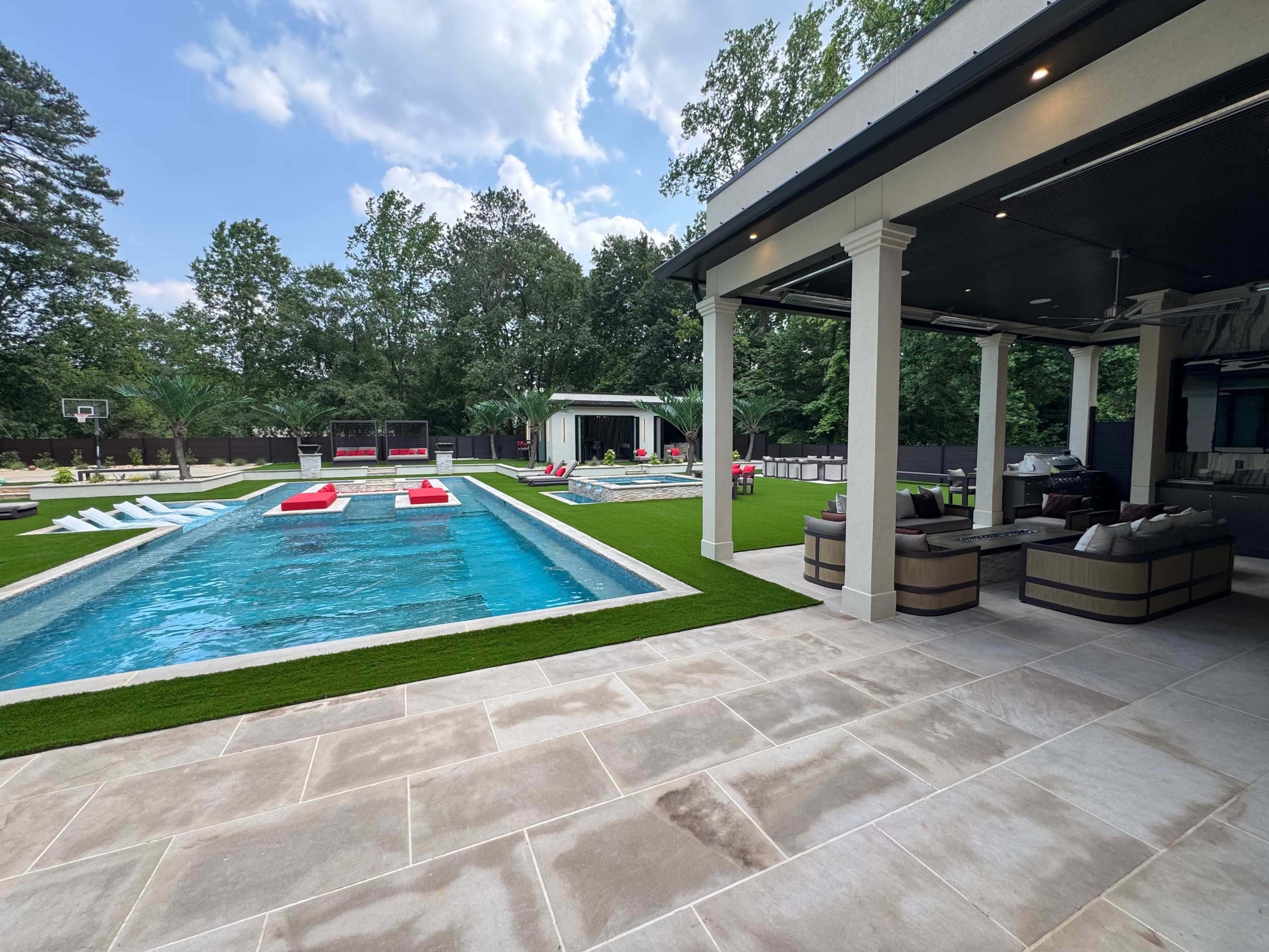 Modern Buckhead Estate with Luxury Pool and Backyard Image in Buckhead, Atlanta, GA