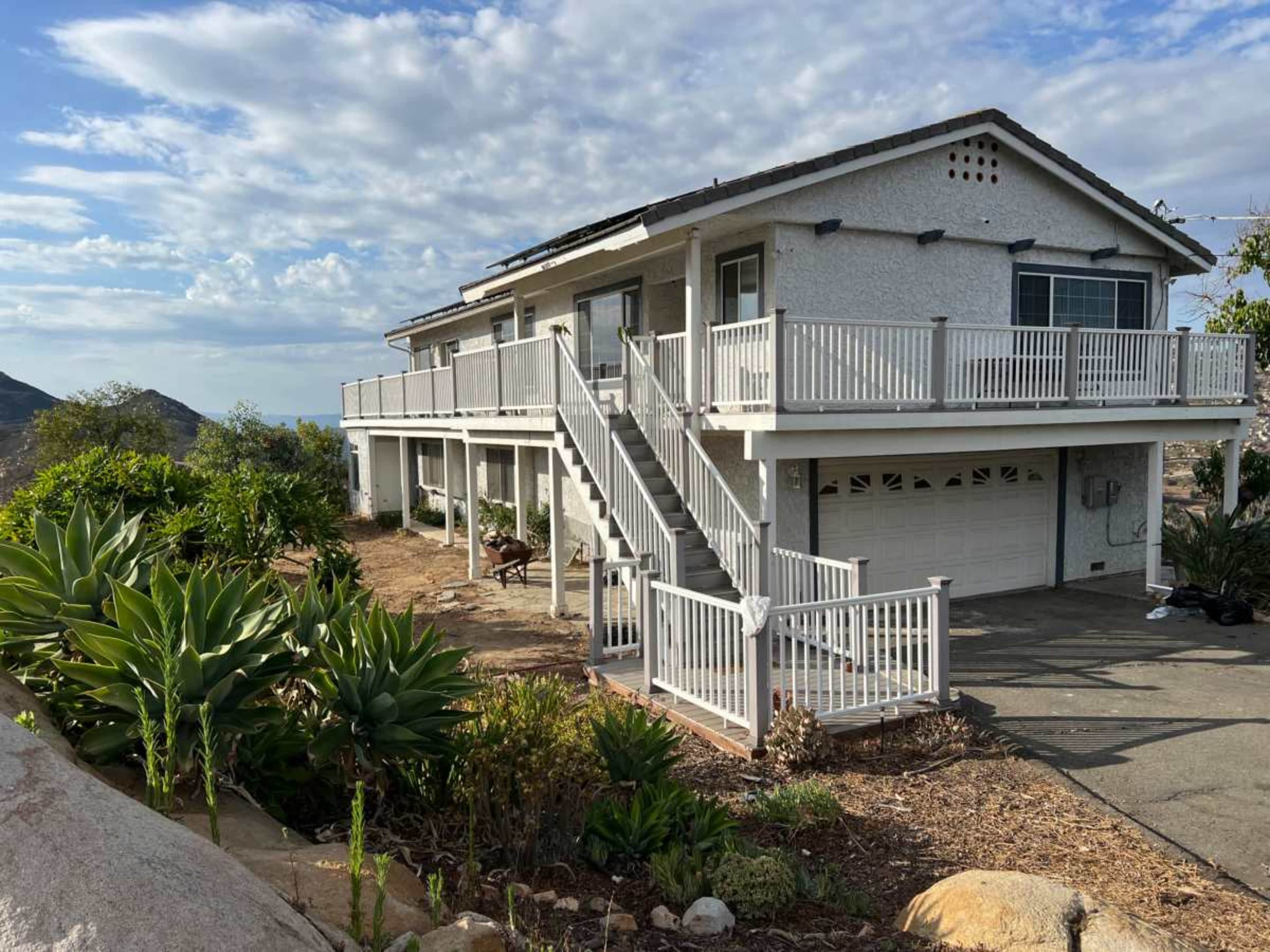 Hilltop Unique House with 360° Views in 12 acres! Image in Mesa Rock, escondido, CA