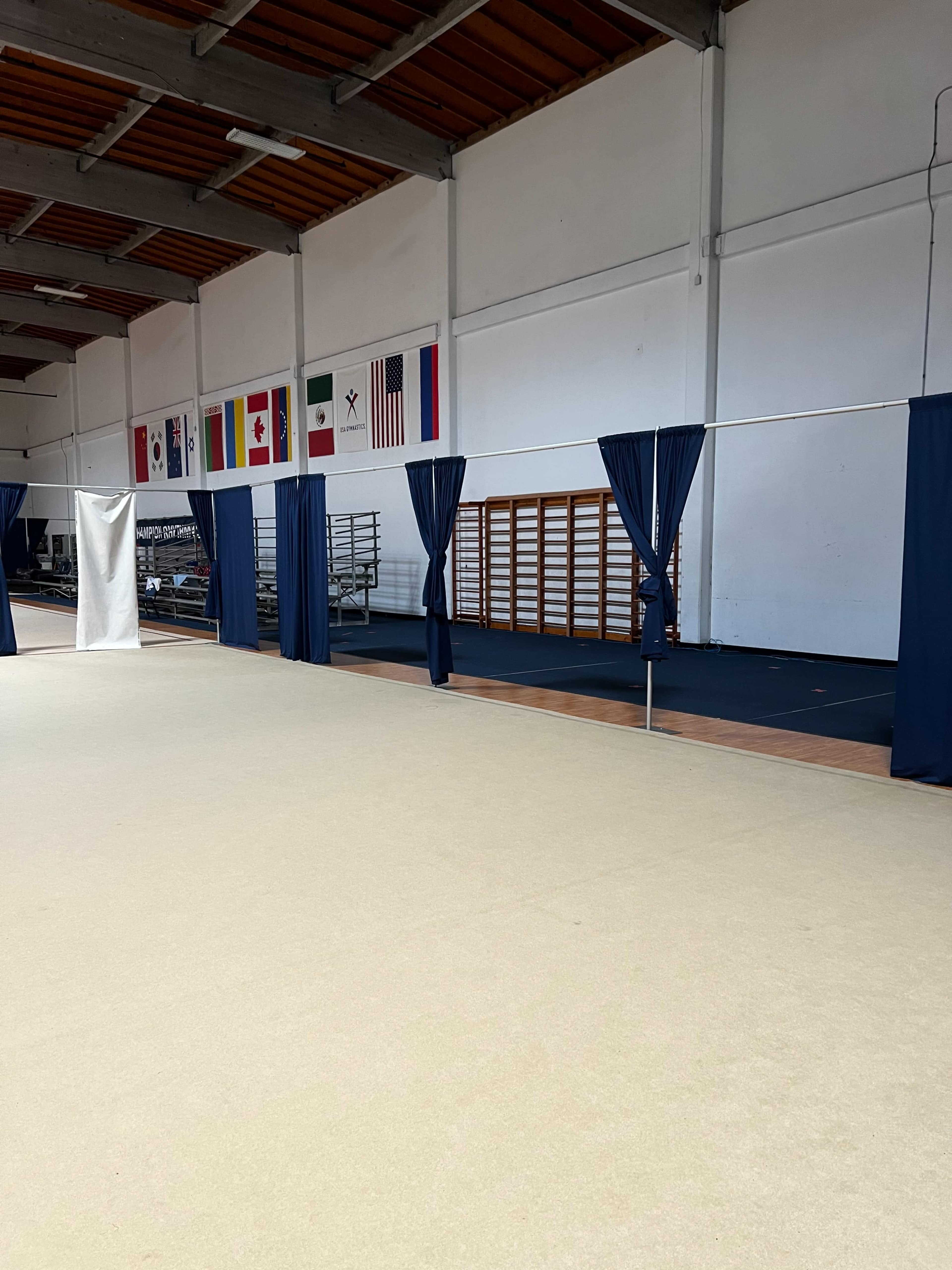Multi-Use Studio with Bleachers, High Ceilings, Dual Flooring – Ideal for Dance, Cheer, Fitness, Gymnastics & More! Image in Miramar, San Diego, CA