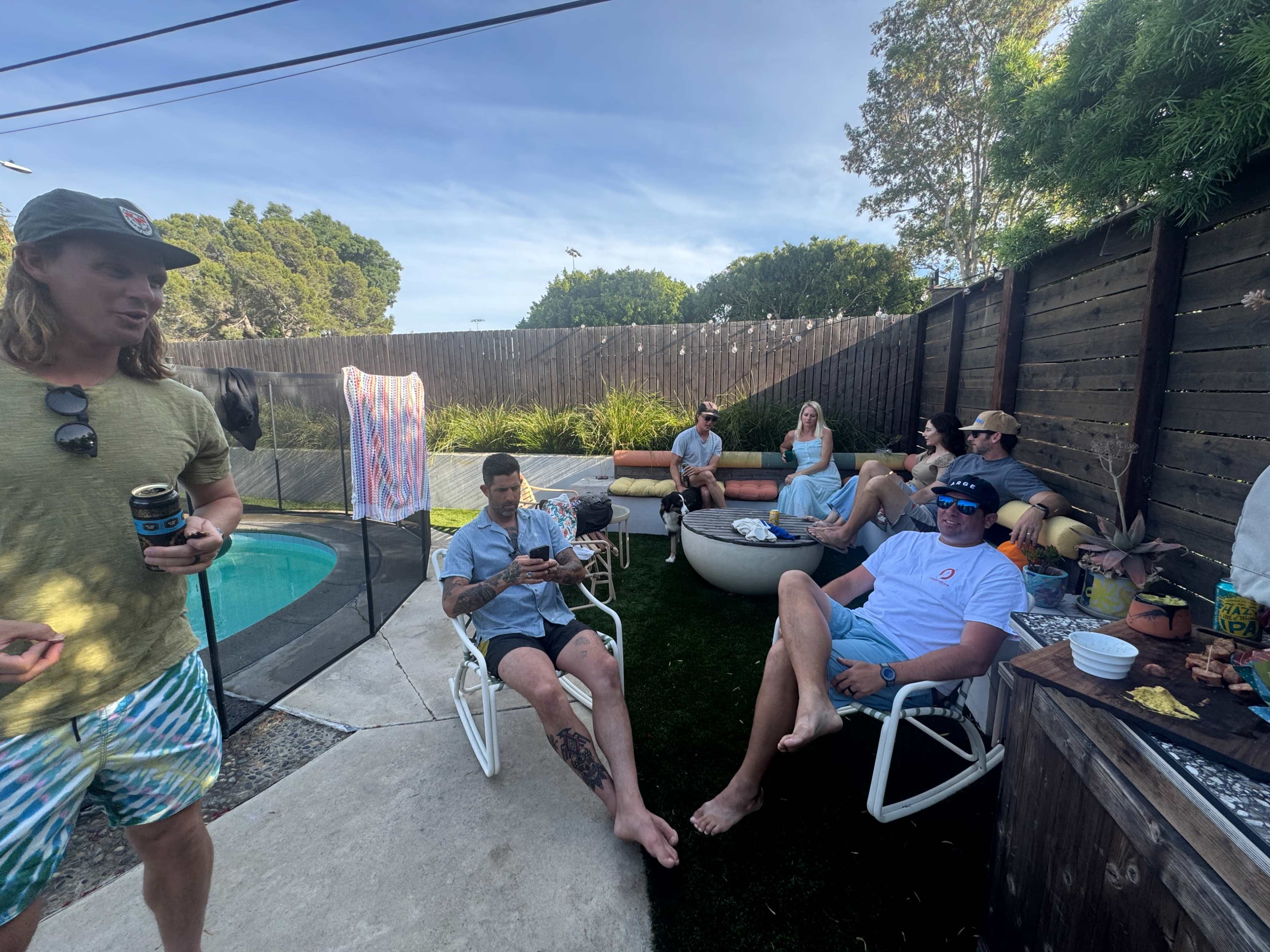 Modern home with pool and awesome front and back yard space with pool and ping pong Image in Mesa Del Mar, Costa Mesa, CA
