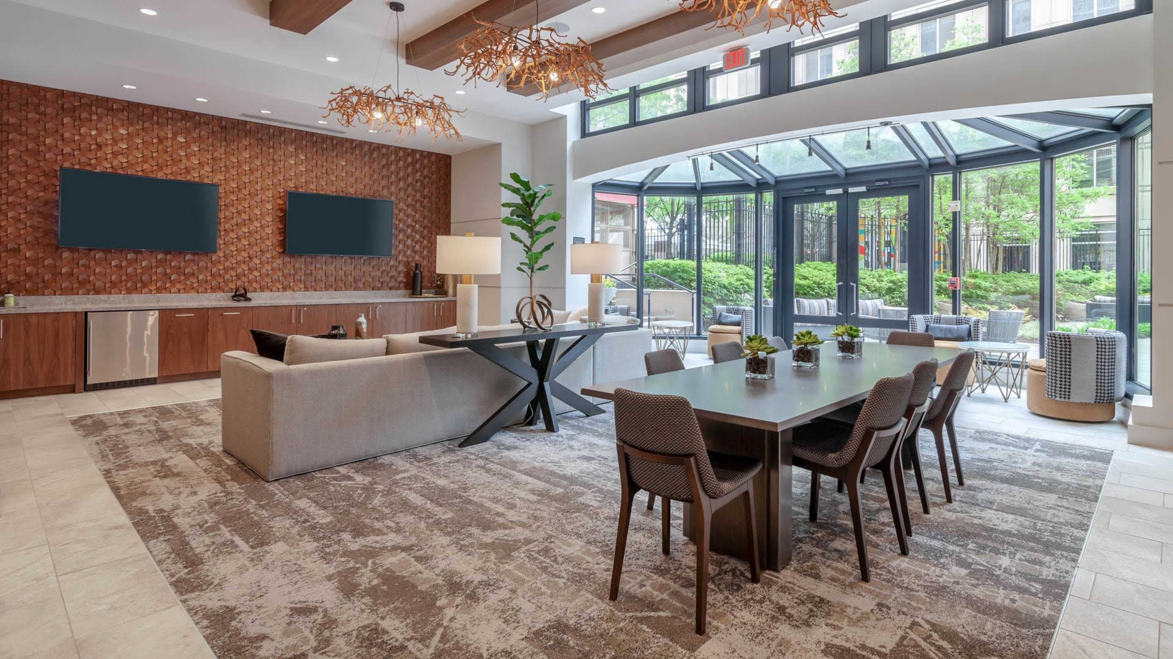 Urban Contemporary Lounge Image in Virginia Square, Arlington, VA