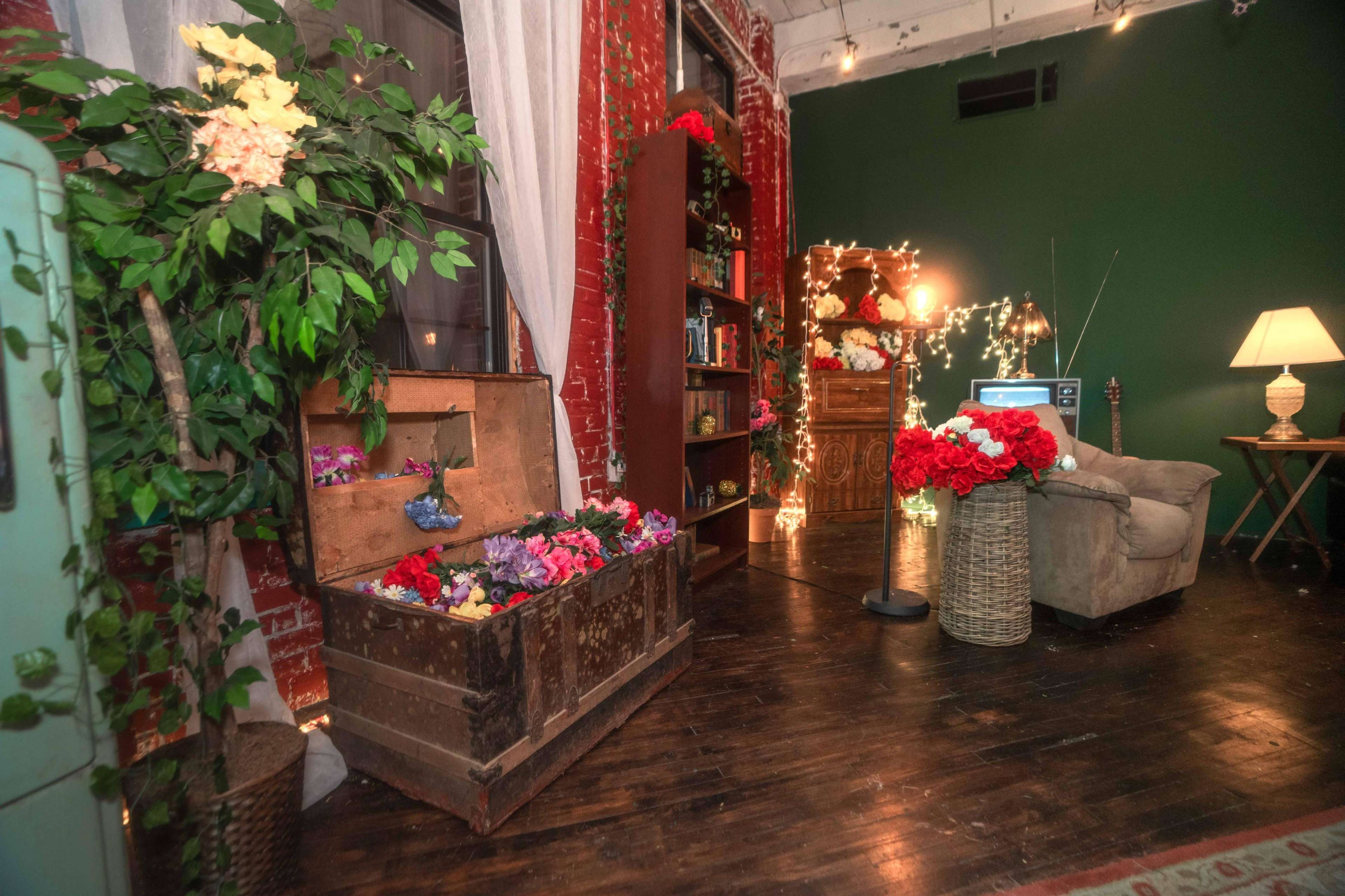 Natural Light Studio with Red Brick and Greenery Image in North Philadelphia, Philadelphia, PA