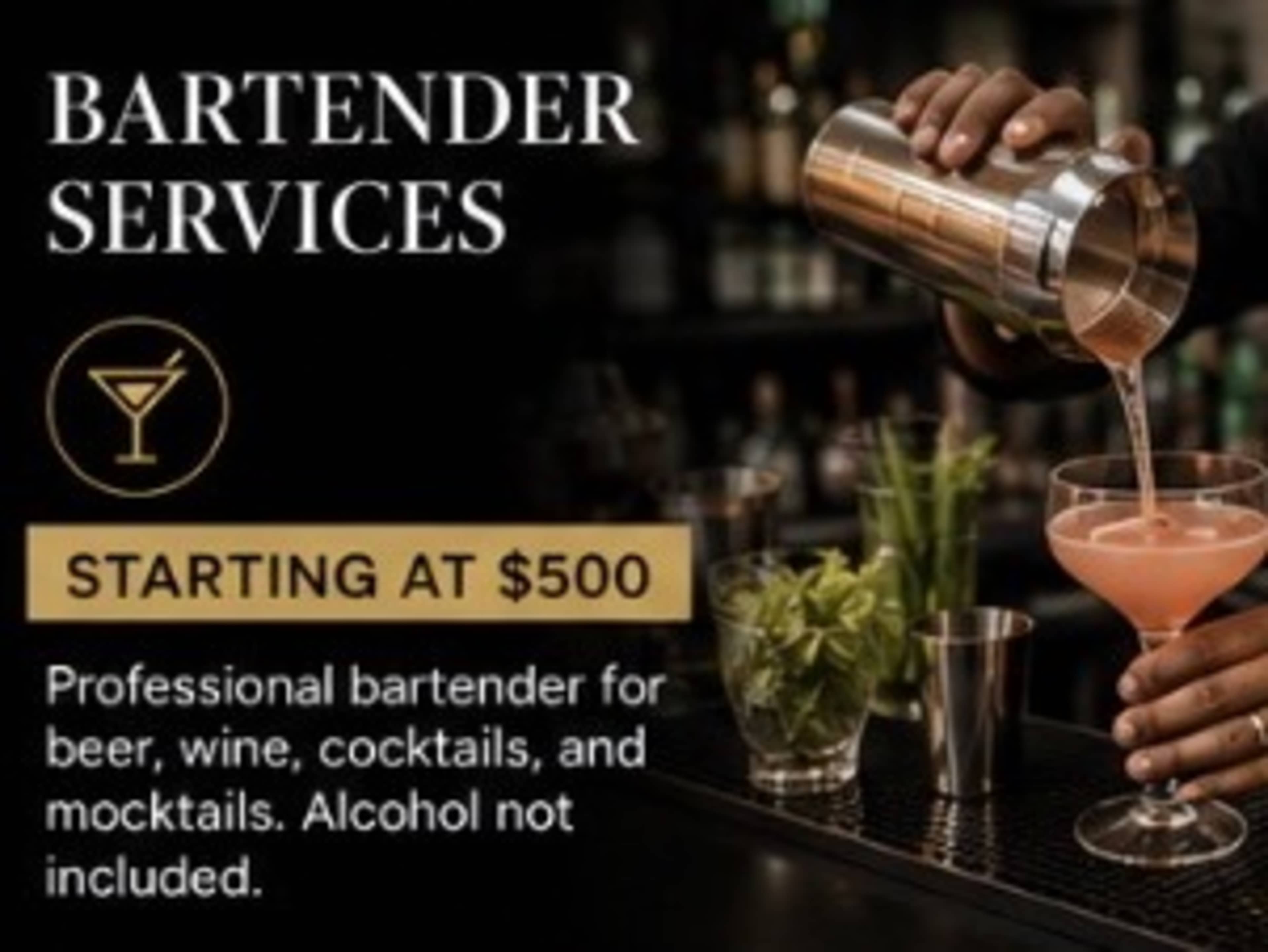 Bartender Services