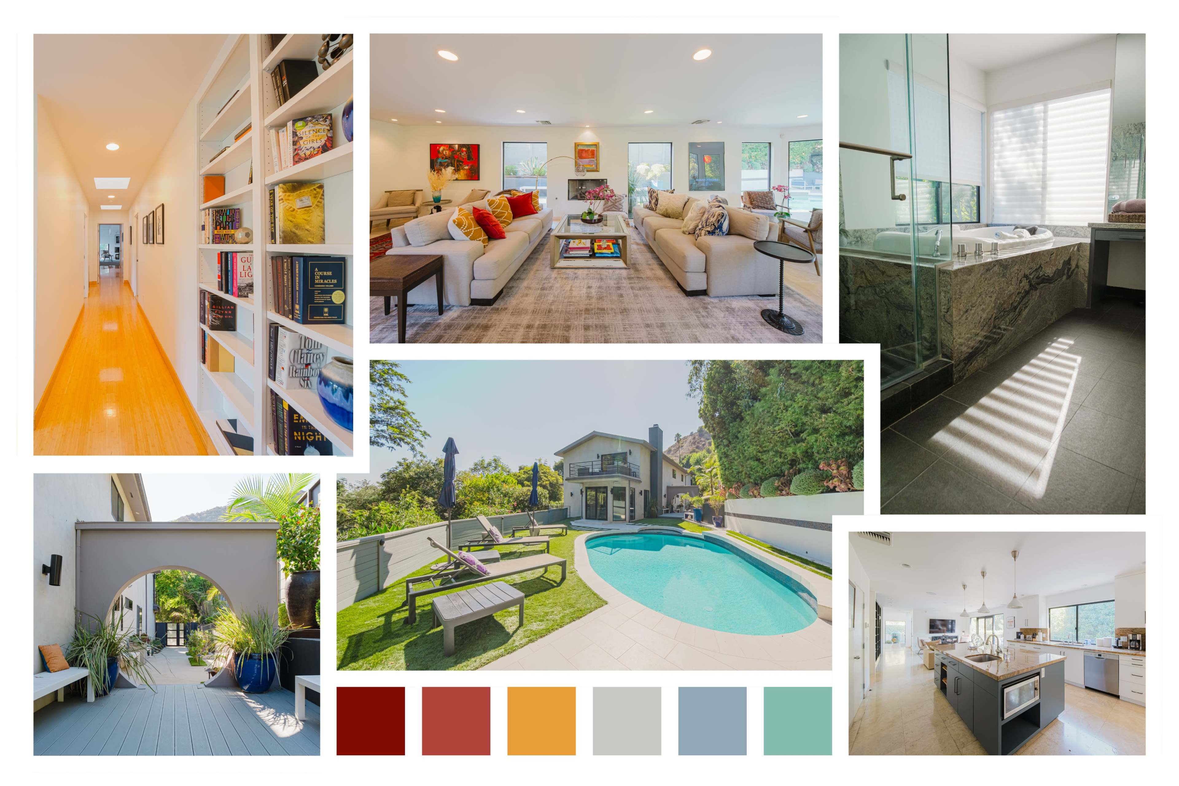 MODERN OASIS WITH ARTISTIC TOUCHES Image in Beverly Crest, Beverly Hills, CA