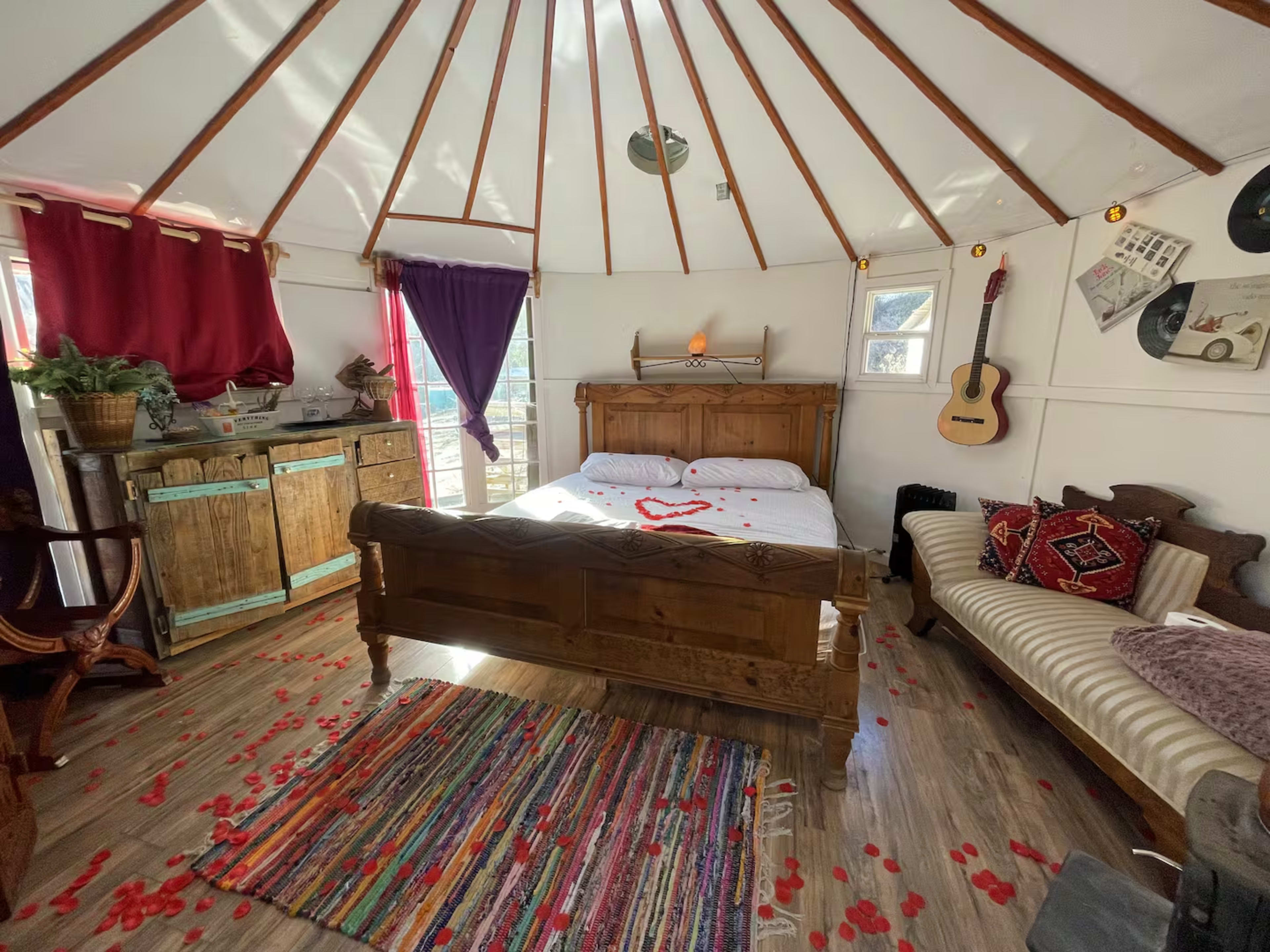 High Desert Yurt with Mountain Views Image in Leona Valley, Leona Valley, CA