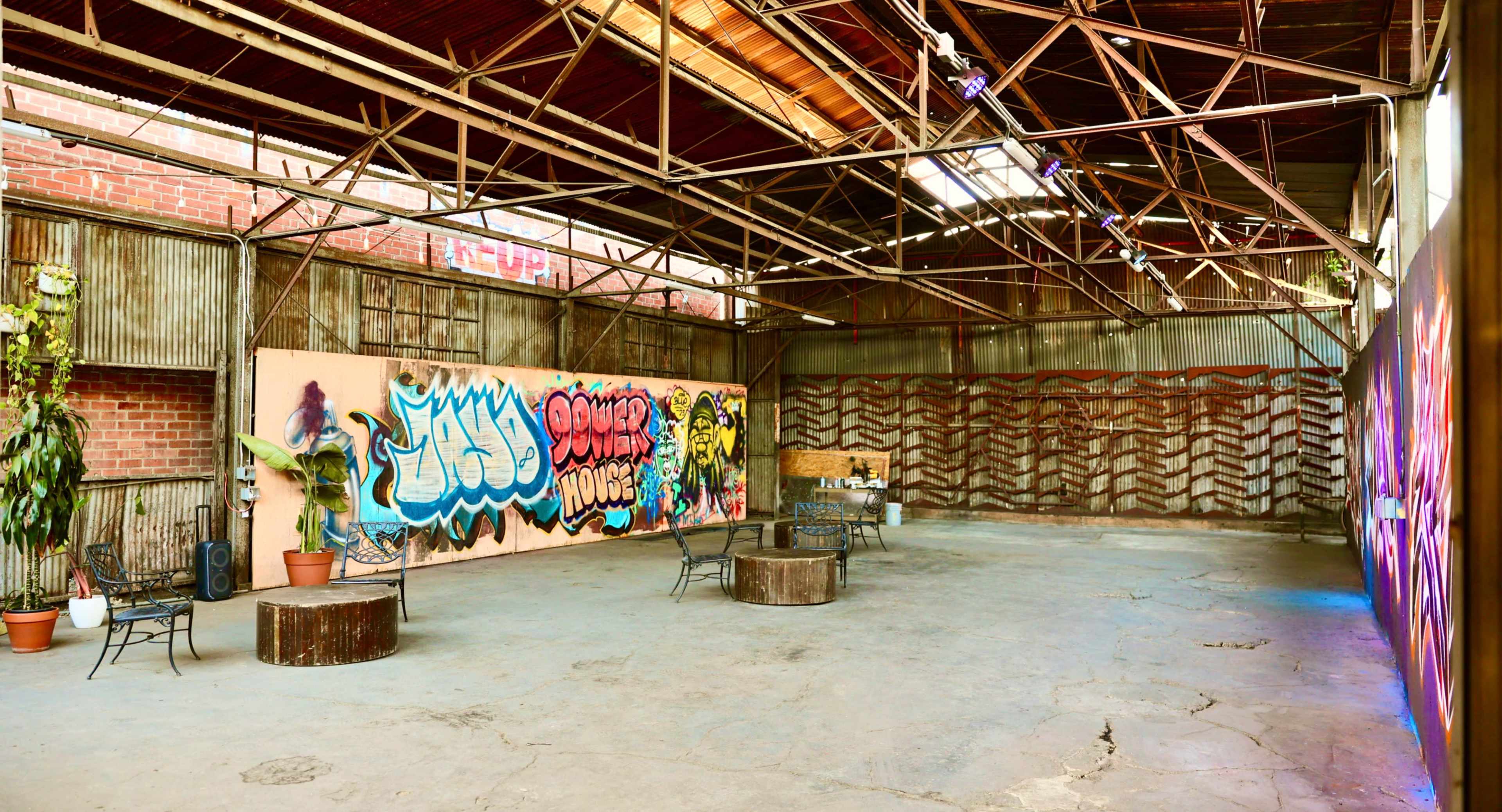 Industrial Graffiti Event Space DTLA Image in Central LA, Los Angeles, CA
