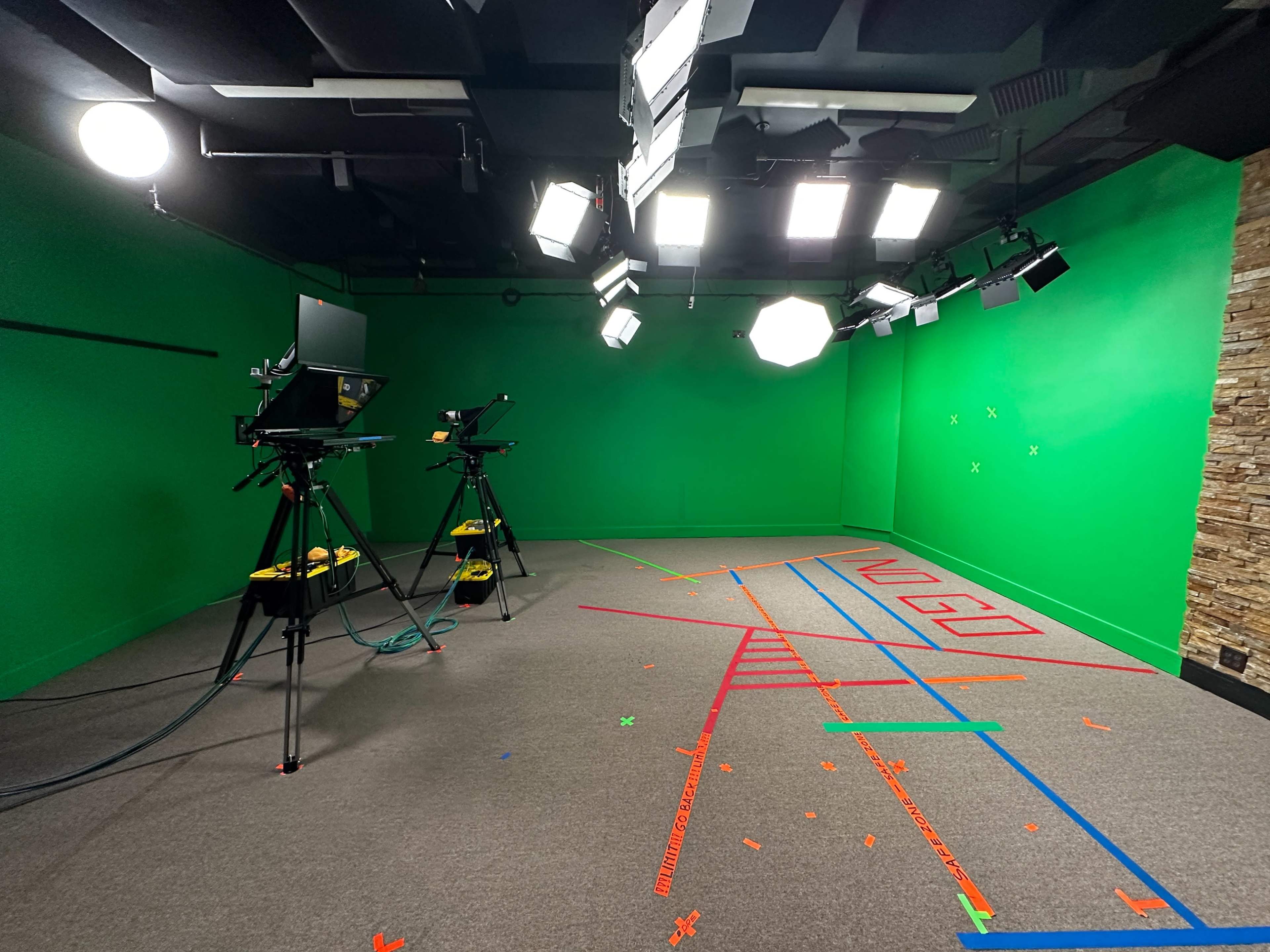 Green Screen Studio with Soundproofing Image in Thomson, Thomson, GA