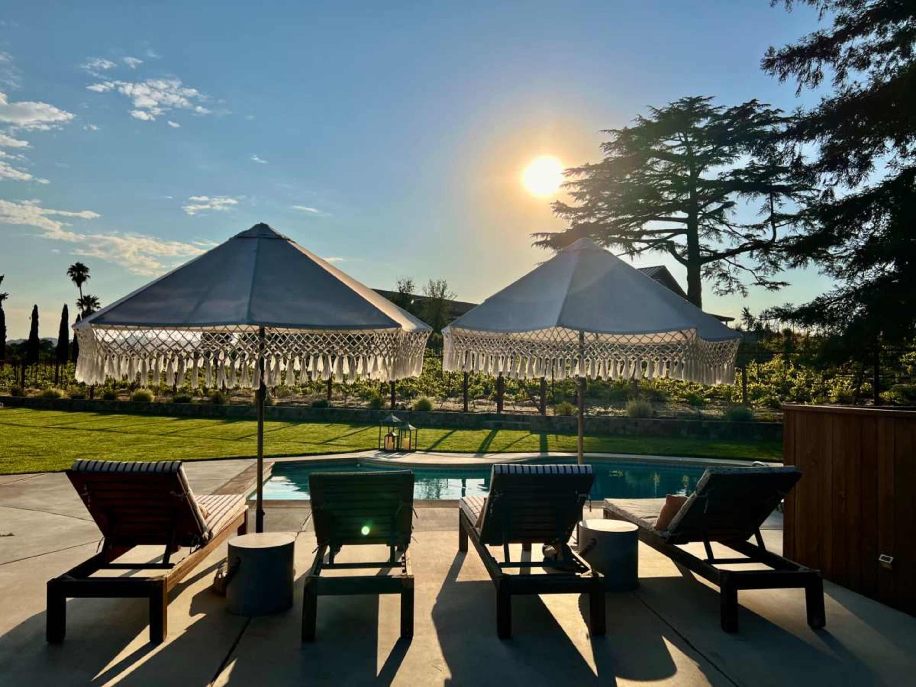 Napa Valley Vineyard Home with Pool and Hot Tub on 1/2 acre Image in , Napa, CA