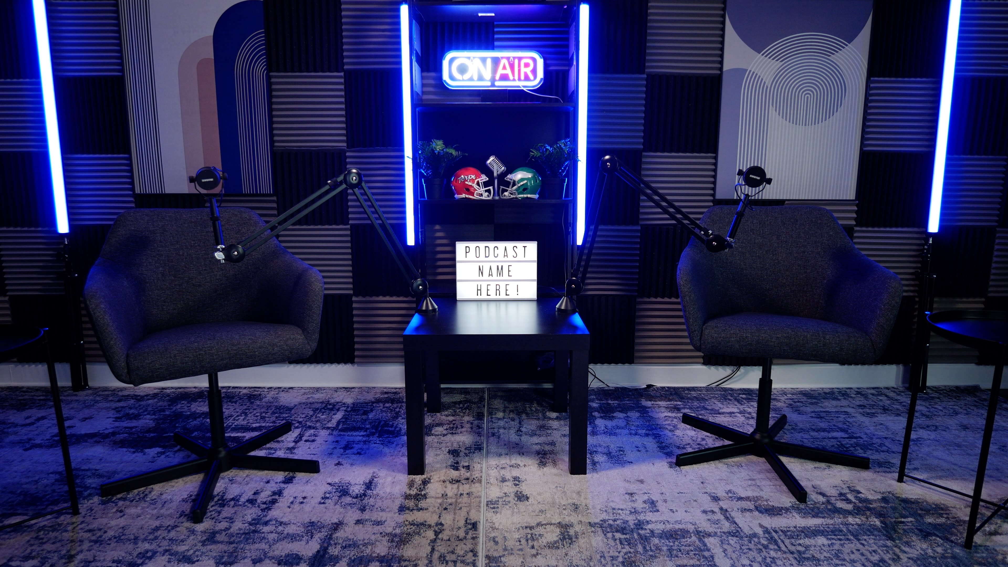 Professional Podcast Recording Studio Image in Ashley Park, Charlotte, NC