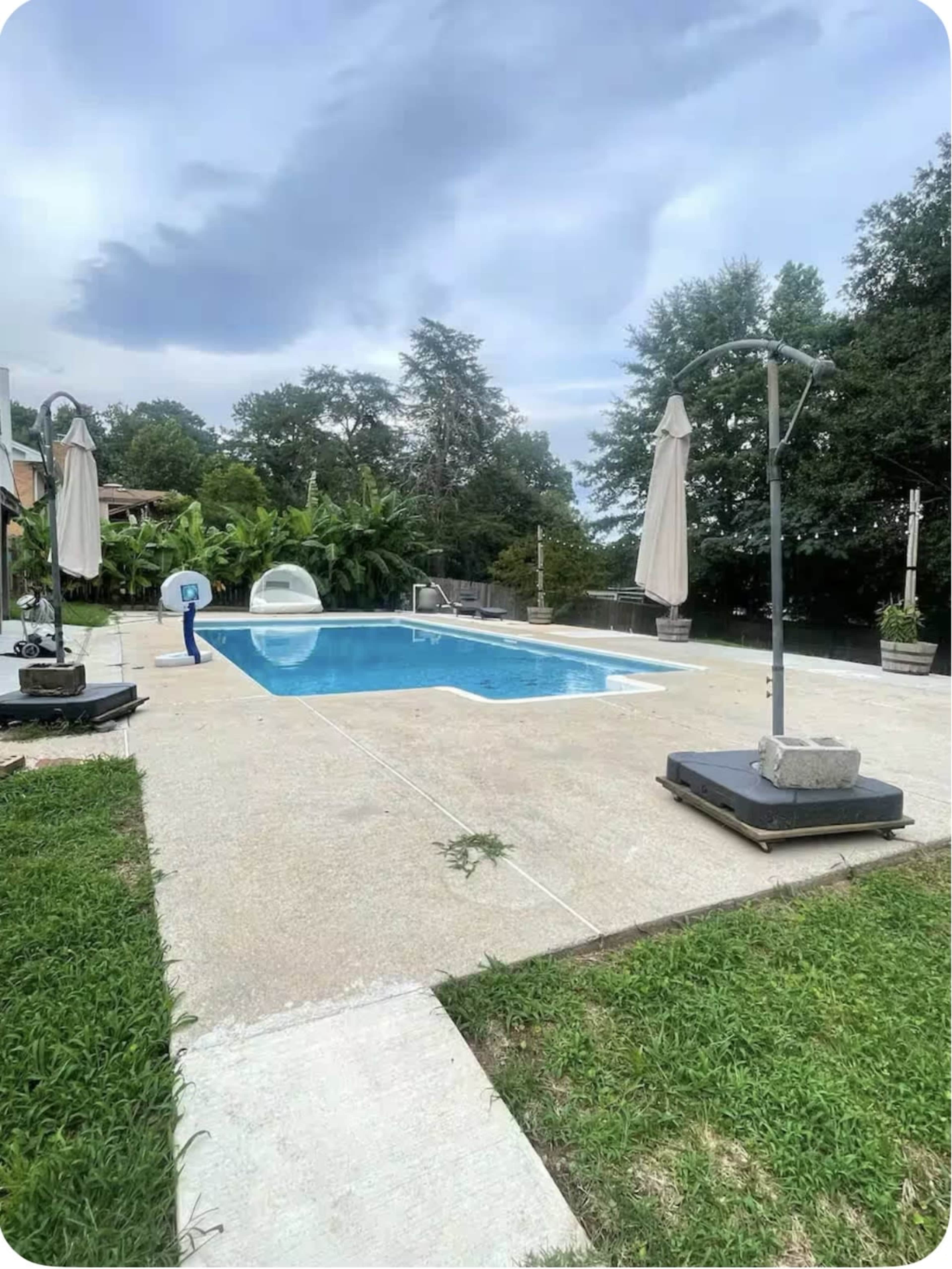 Blue pool summer fun Image in , Douglasville, GA