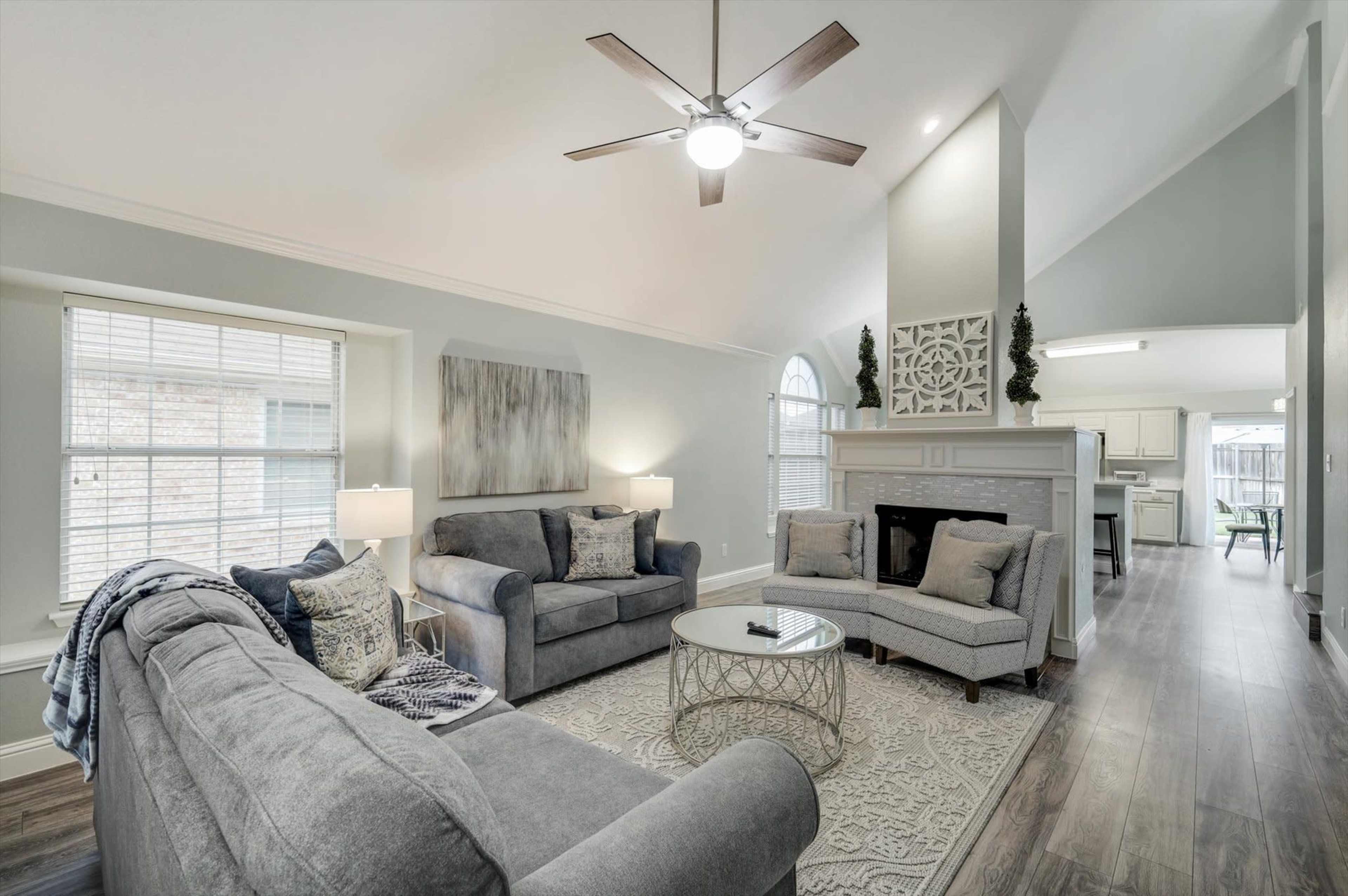 Modern Suburban home with private backyard Image in Lewisville, lewisville, TX