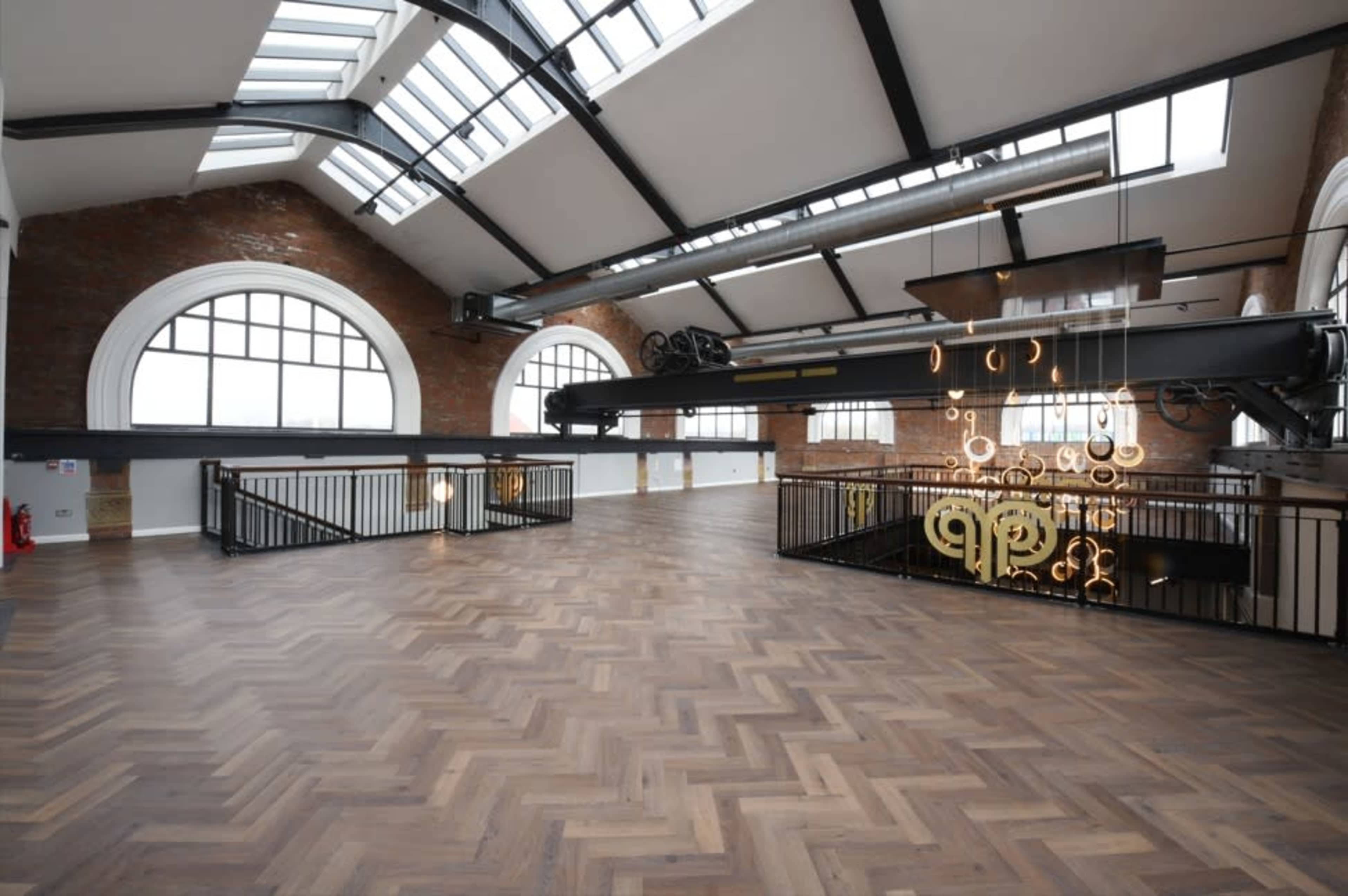 Skylit Studio with Historic Features & Unique Backdrop Image in Chadderton, Oldham, ENG