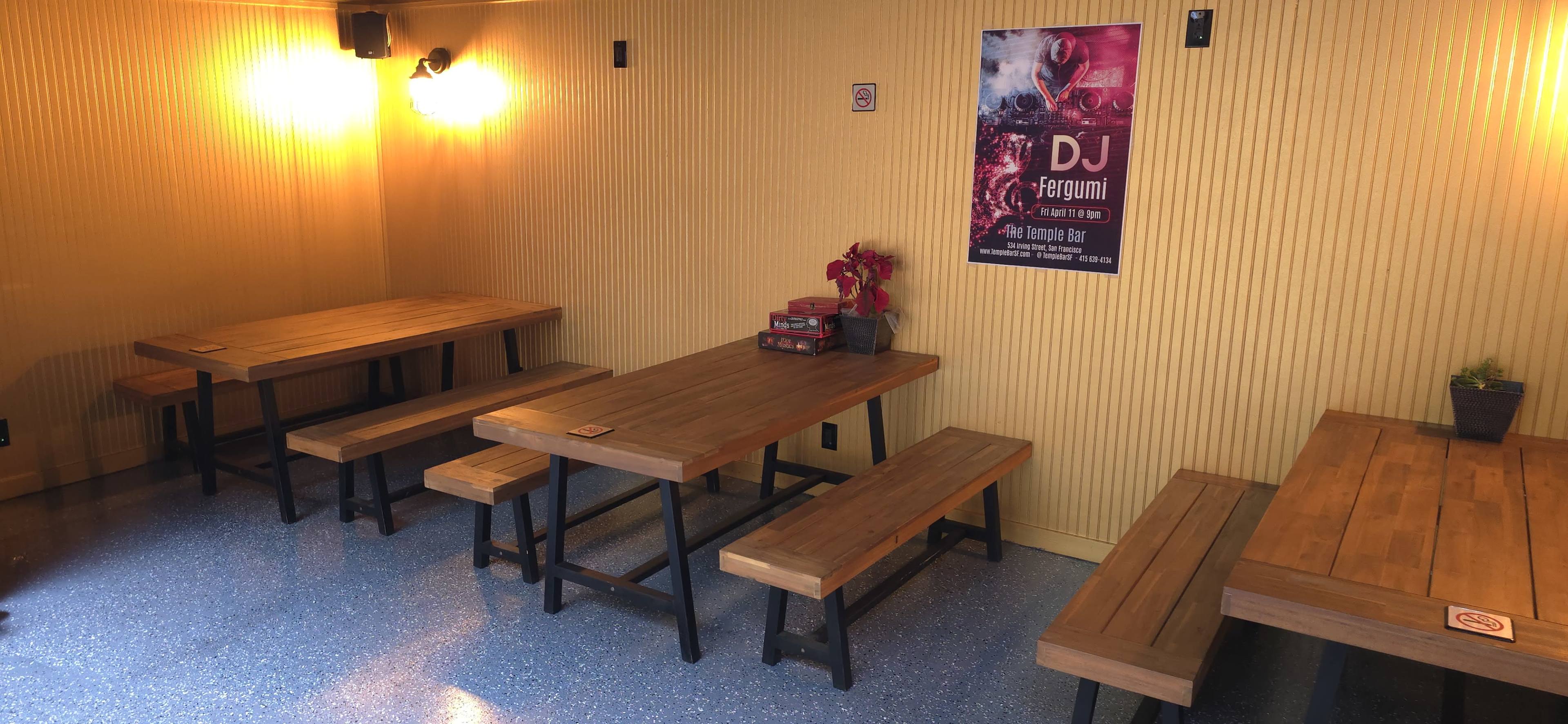 Trendy Inner Sunset Patio - Perfect for Private Events Image in Inner Sunset, San Francisco, CA