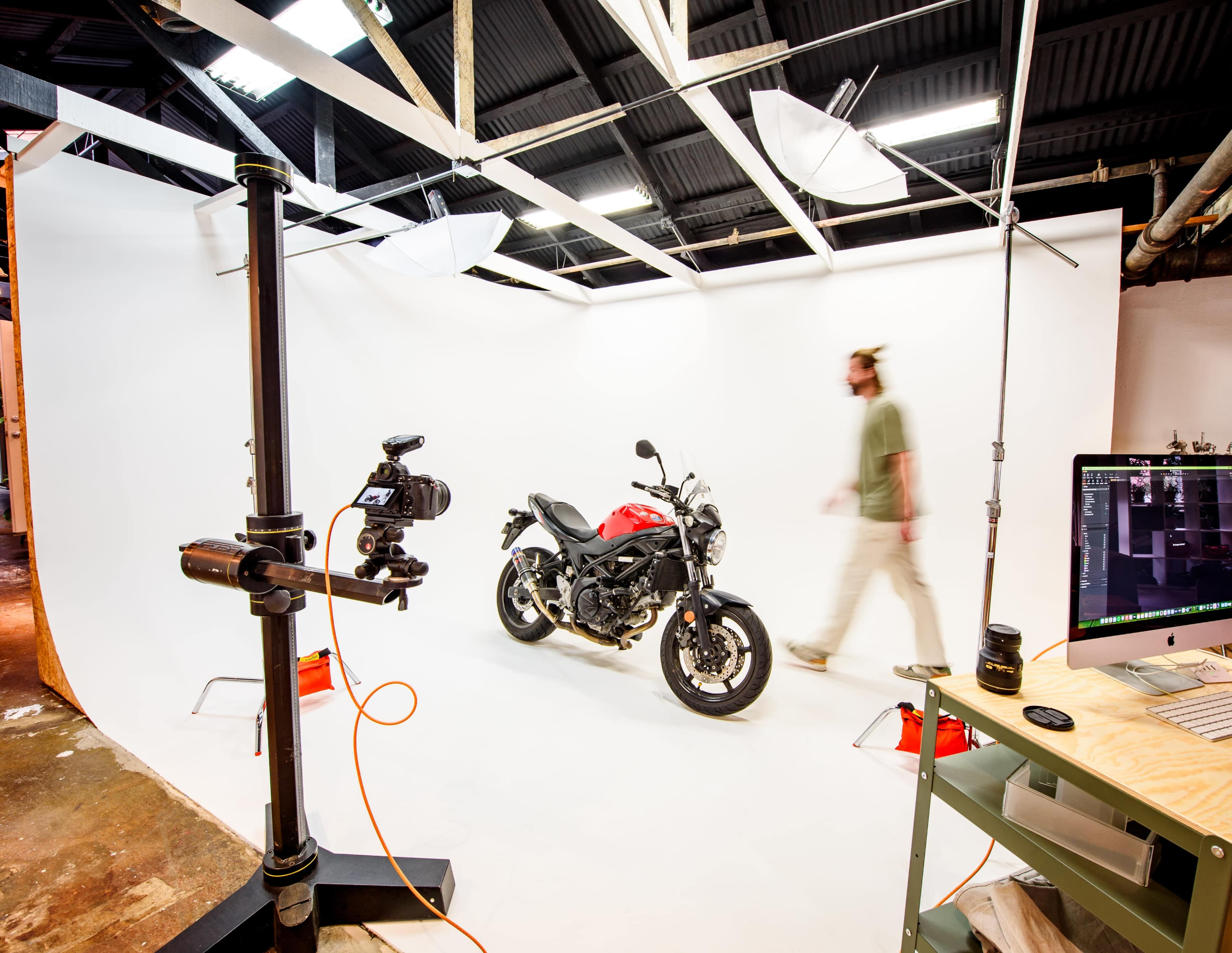 Industrial Loft-Style Studio & Event Space | Cyclorama Wall + Vintage Lounge Image in Barrio Logan, San Diego, CA