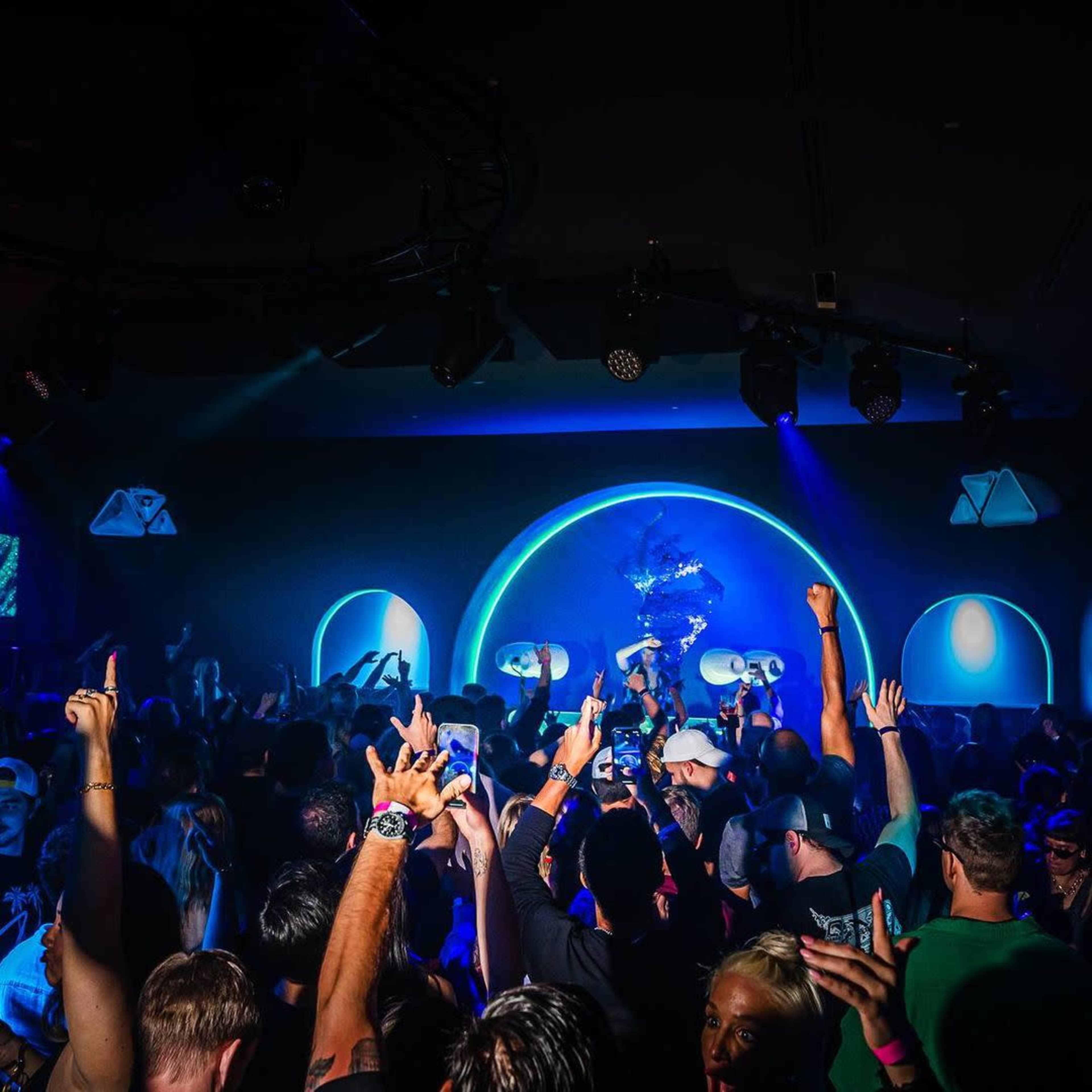 Downtown Club with a House Music Dance Floor. Image in Capitol View, Nashville, TN