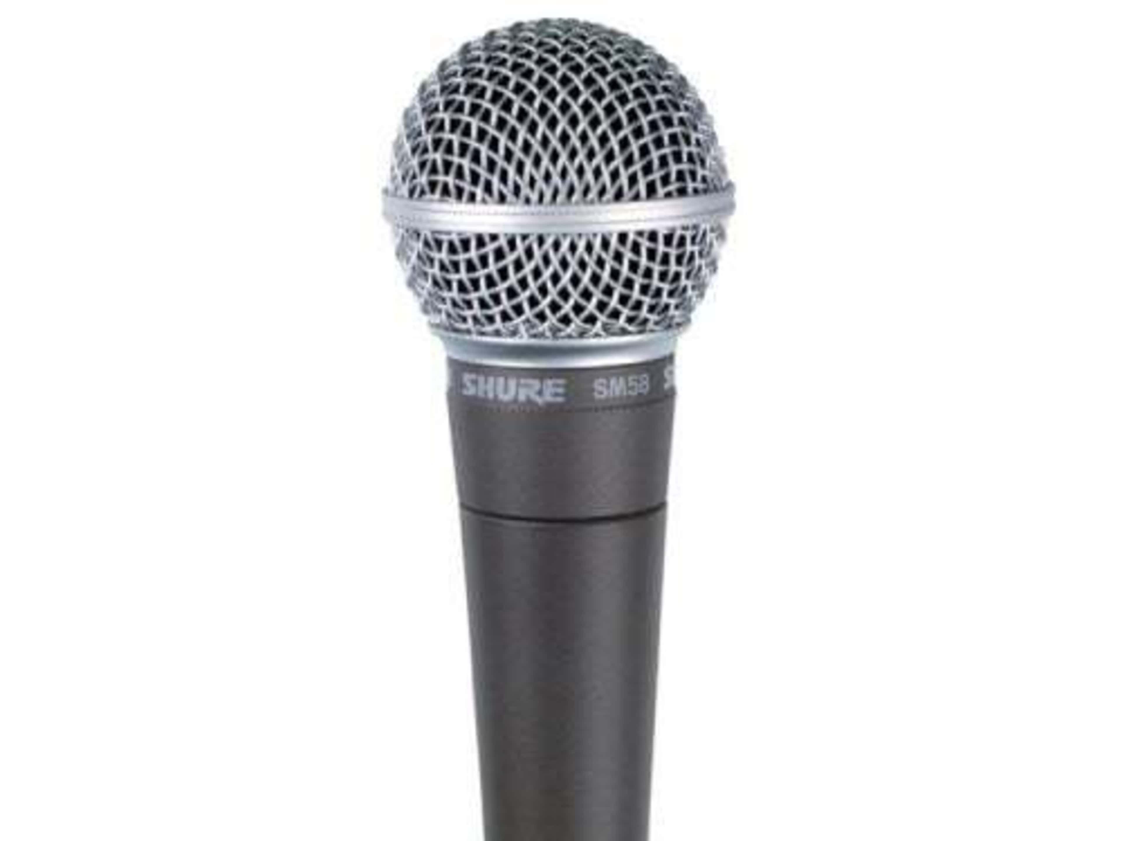 Shure SM58 microphone