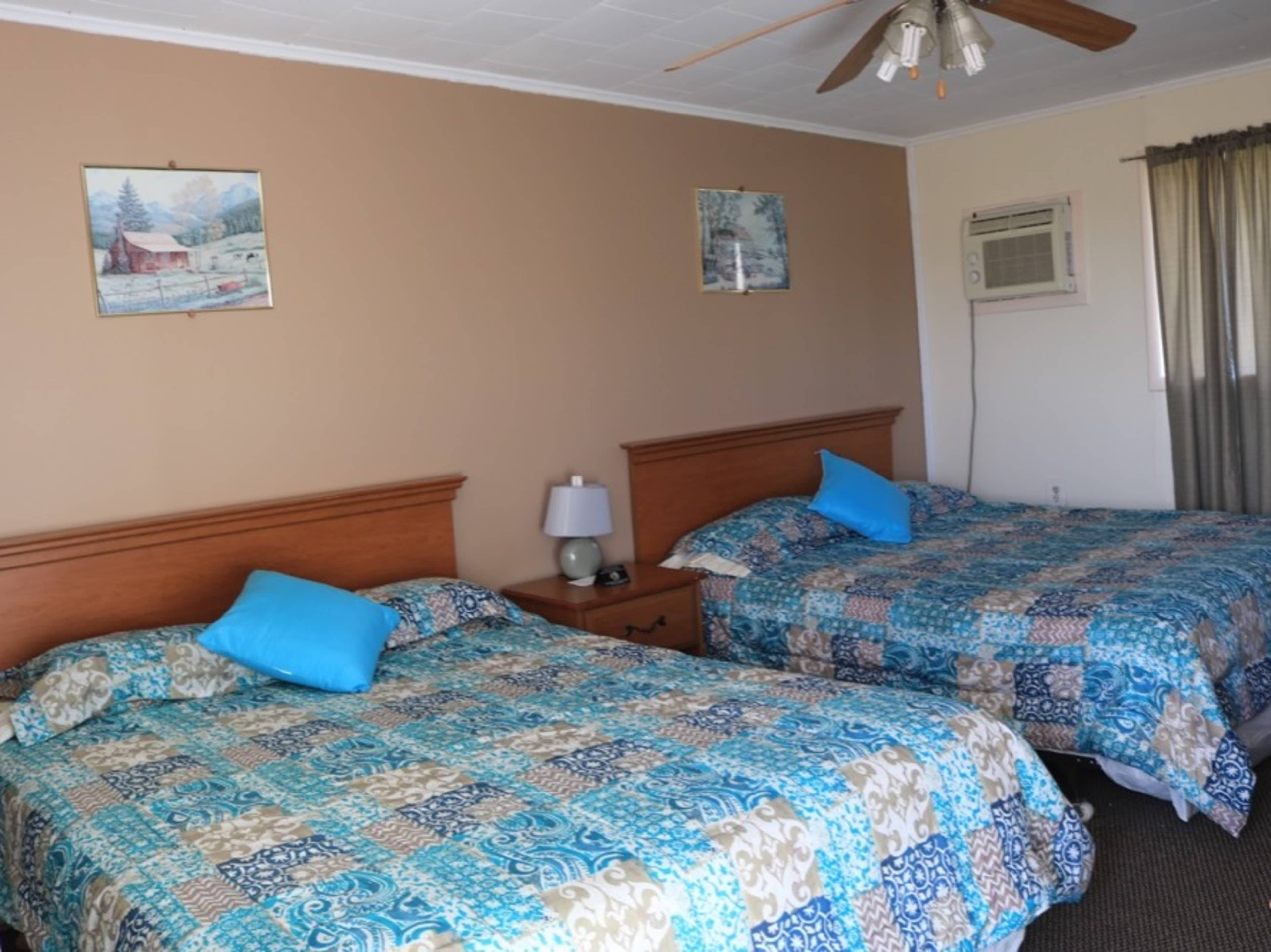 Lodge room with two queen size beds