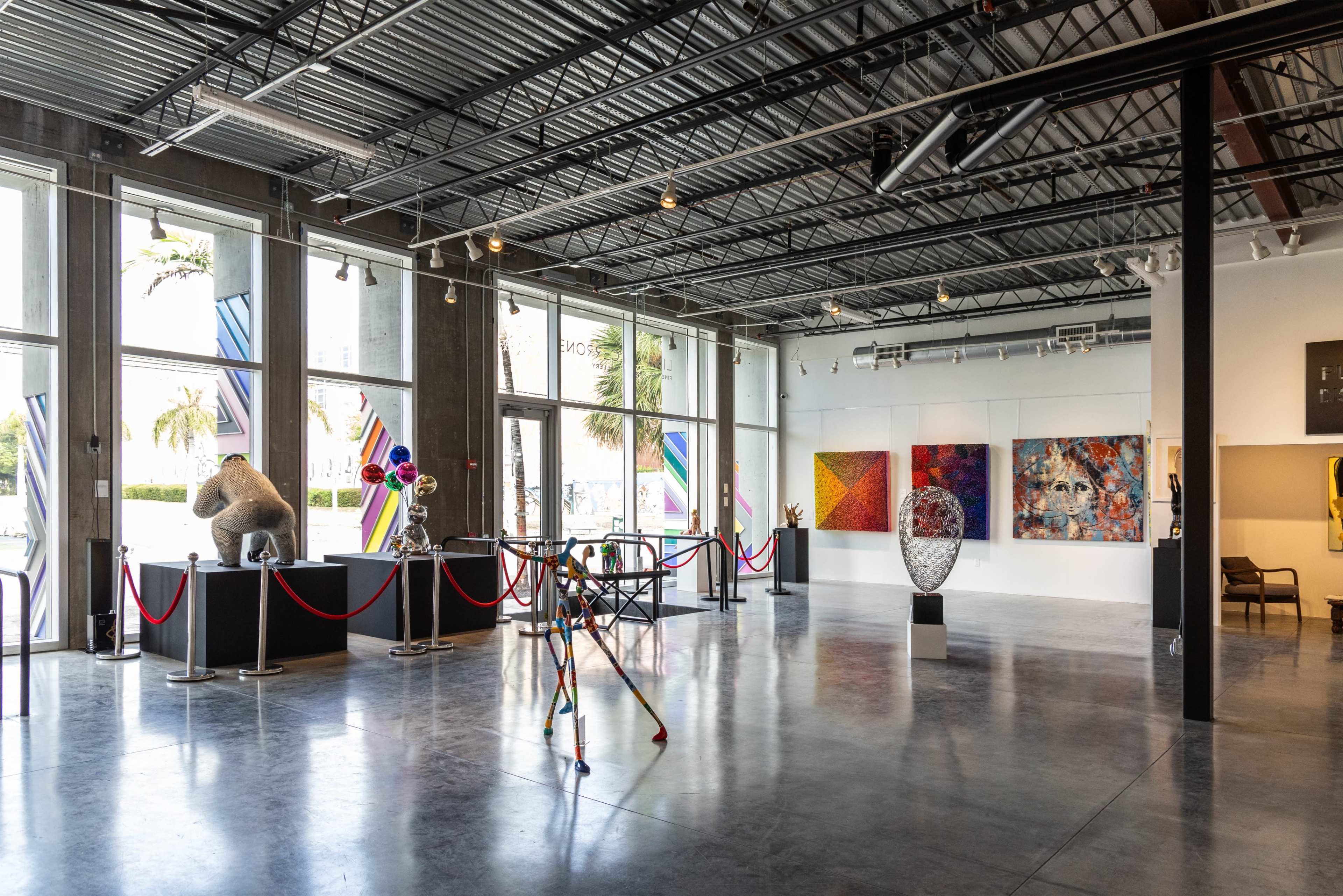 2,200 sq ft Fine Art Gallery in Wynwood with Global Masterworks Image in Wynwood, Miami, FL