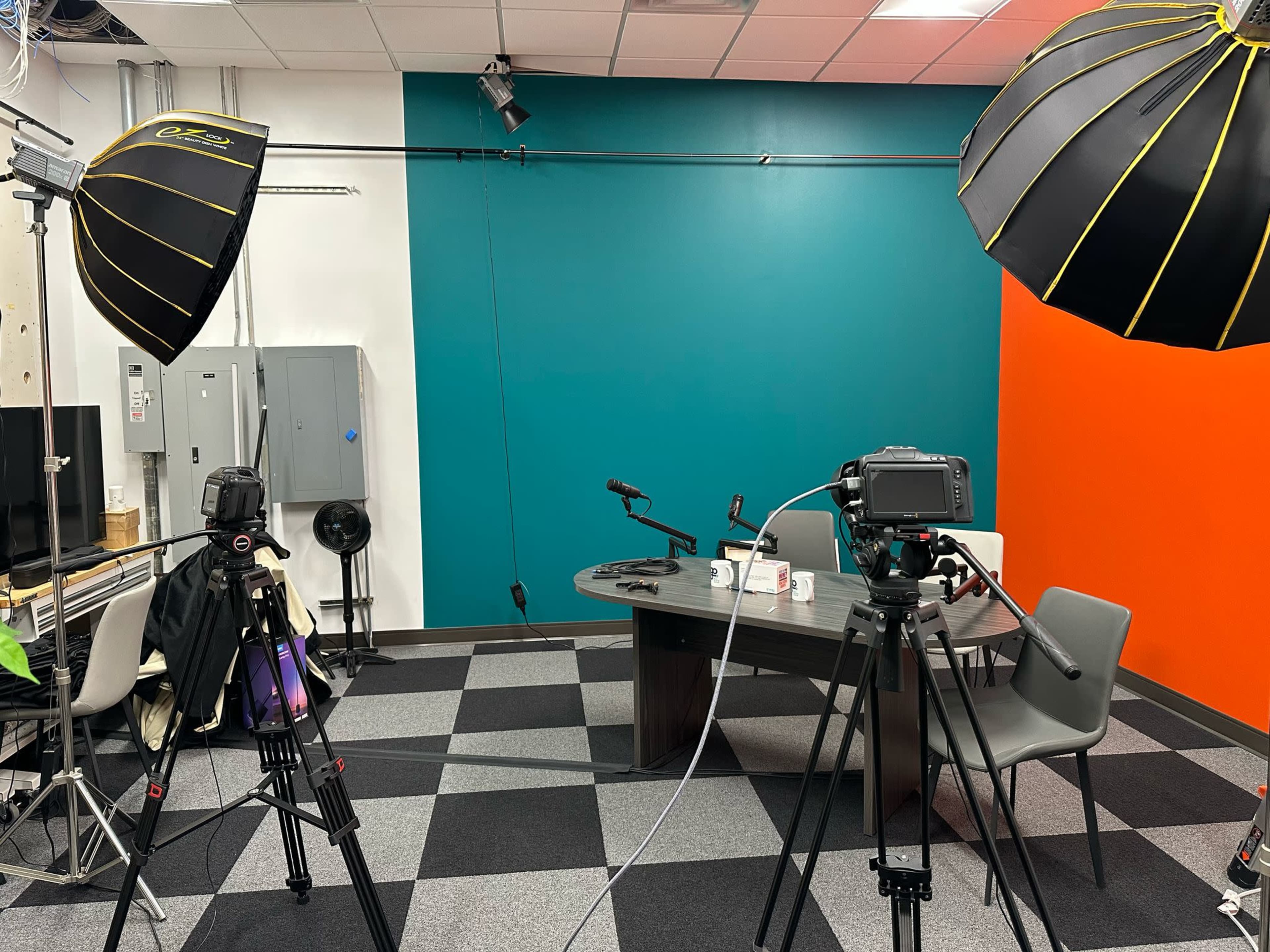 Fully equipped podcast studio in North Dallas Image in Plano, Plano, TX