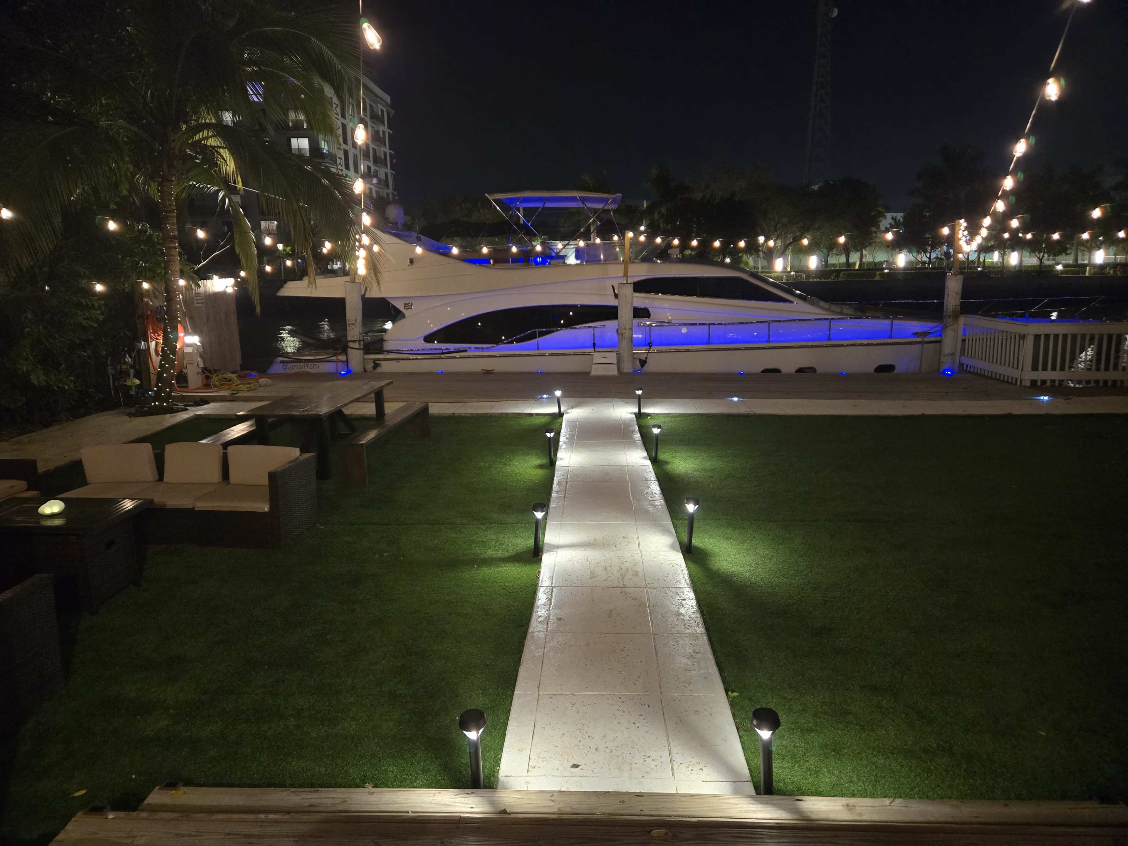 80 foot yacht waterfront property, large outdoor area, access to two yachts Image in Spring Garden, Miami, FL