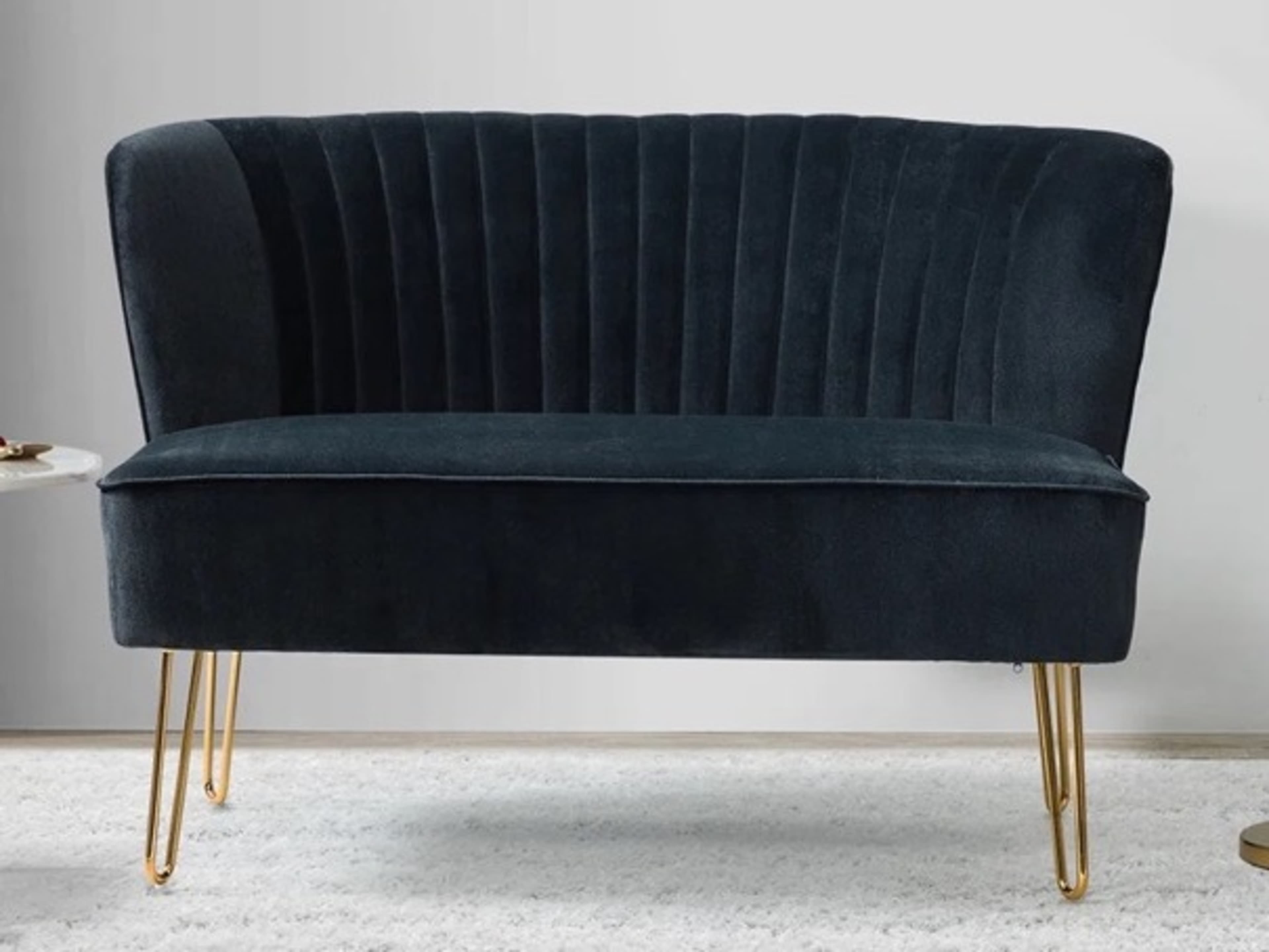 Black Love Seat