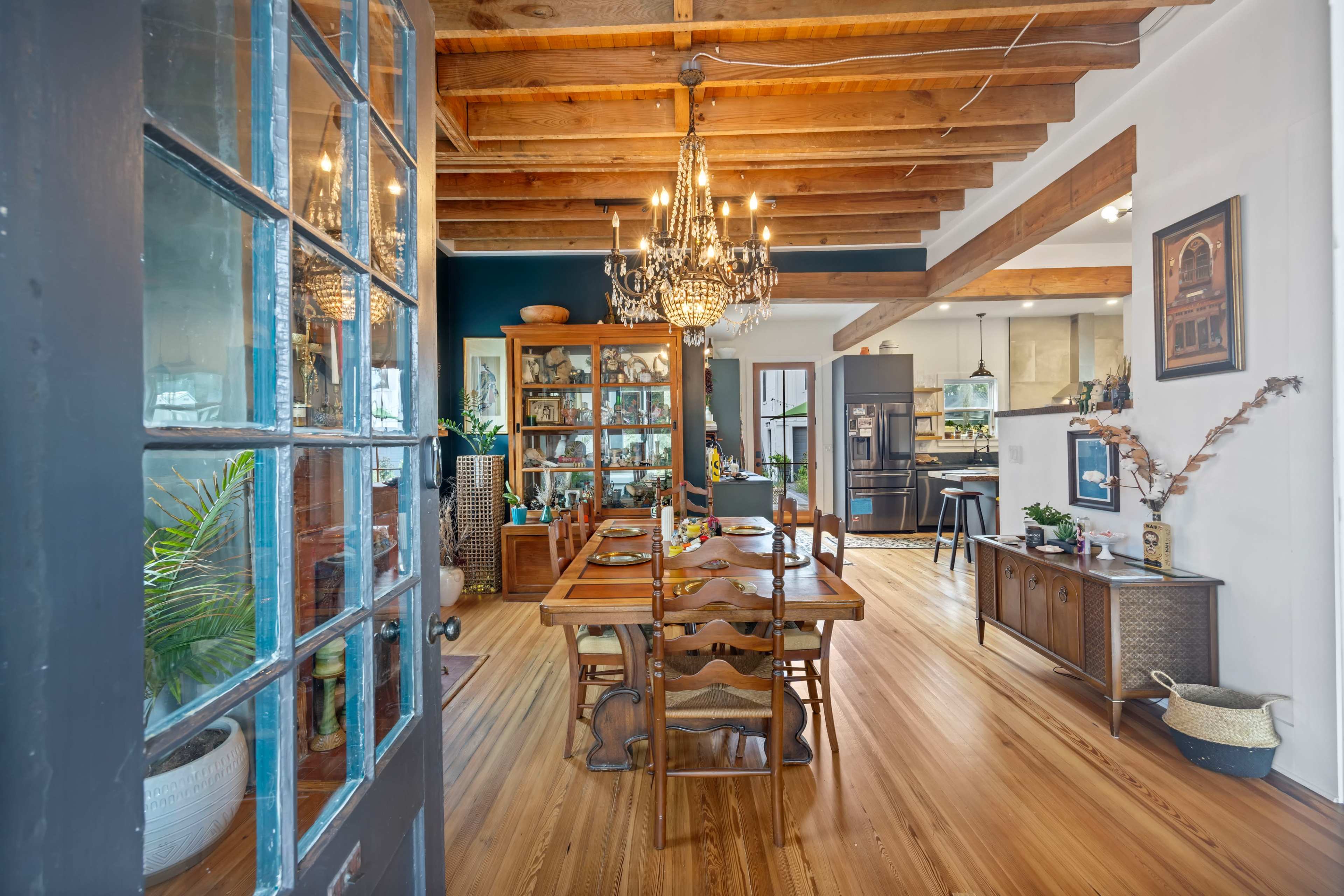 Funky 1920’s Home- Exposed Vintage Beams and Fireplaces Image in Park Circle, North Charleston, SC