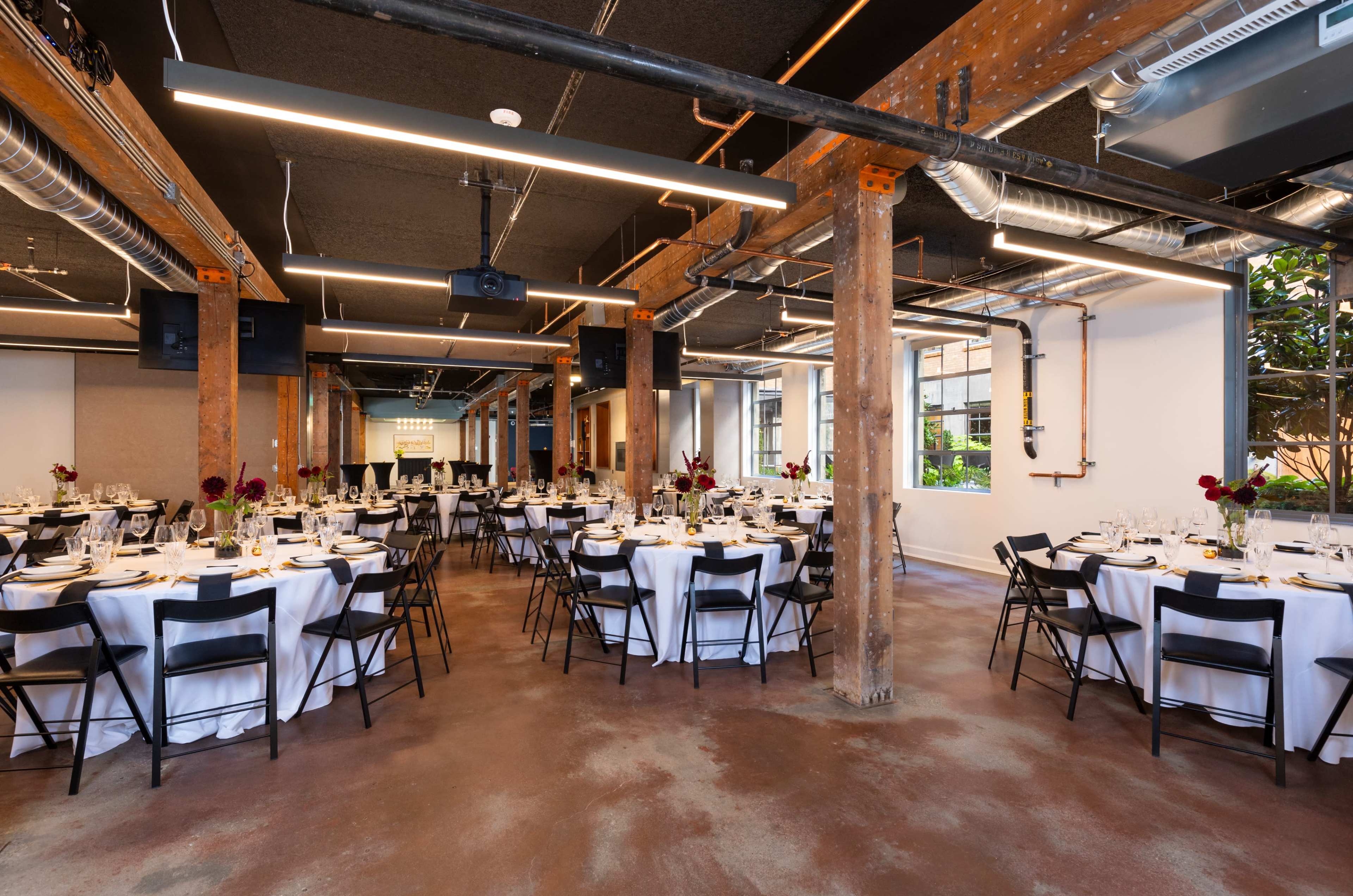 Radiator Room offers a chic canvas for your next big event! Image in Belltown, Seattle, WA