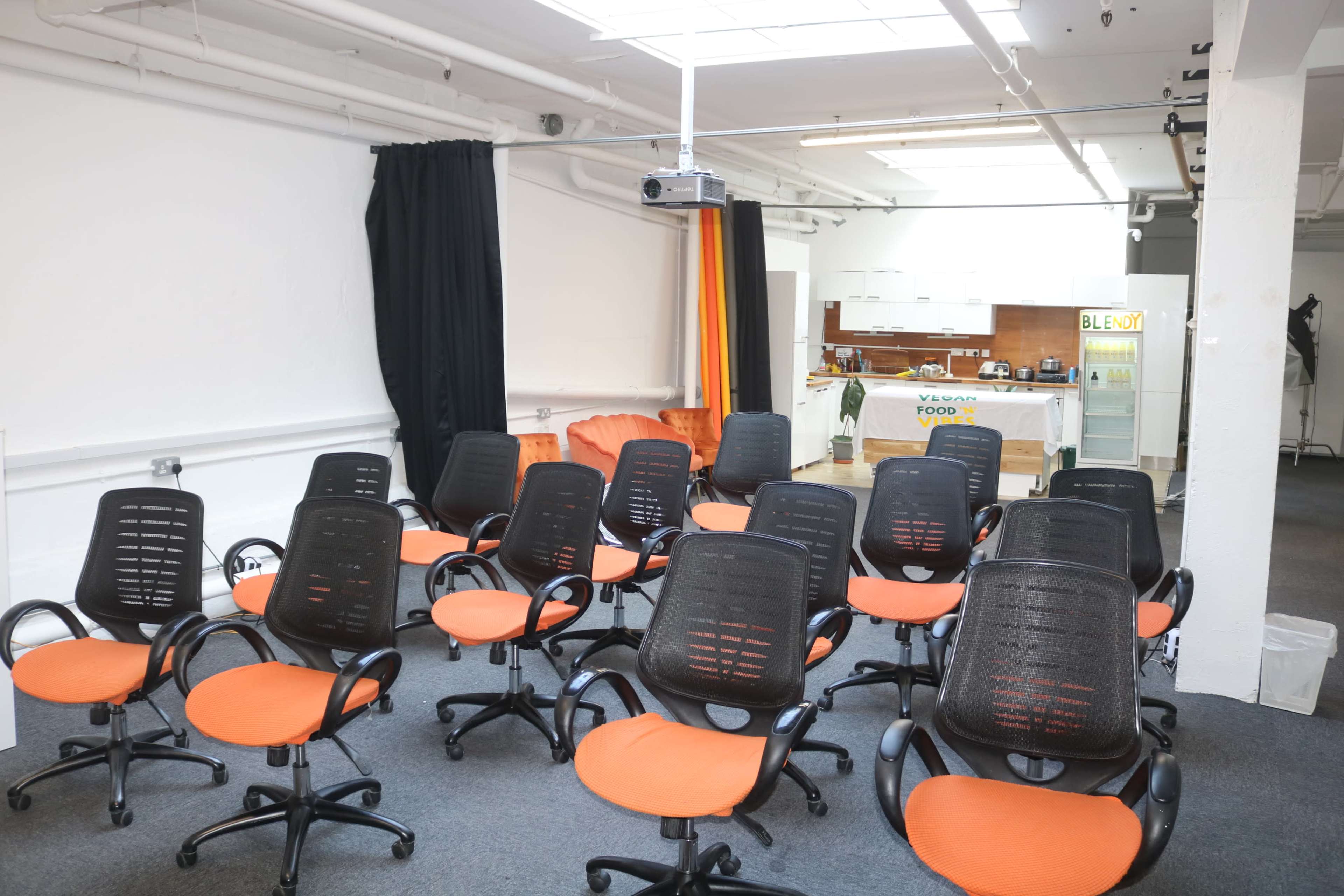 Blank Canvas Event Space Filled with Natural Light Image in Finsbury Park, London, ENG