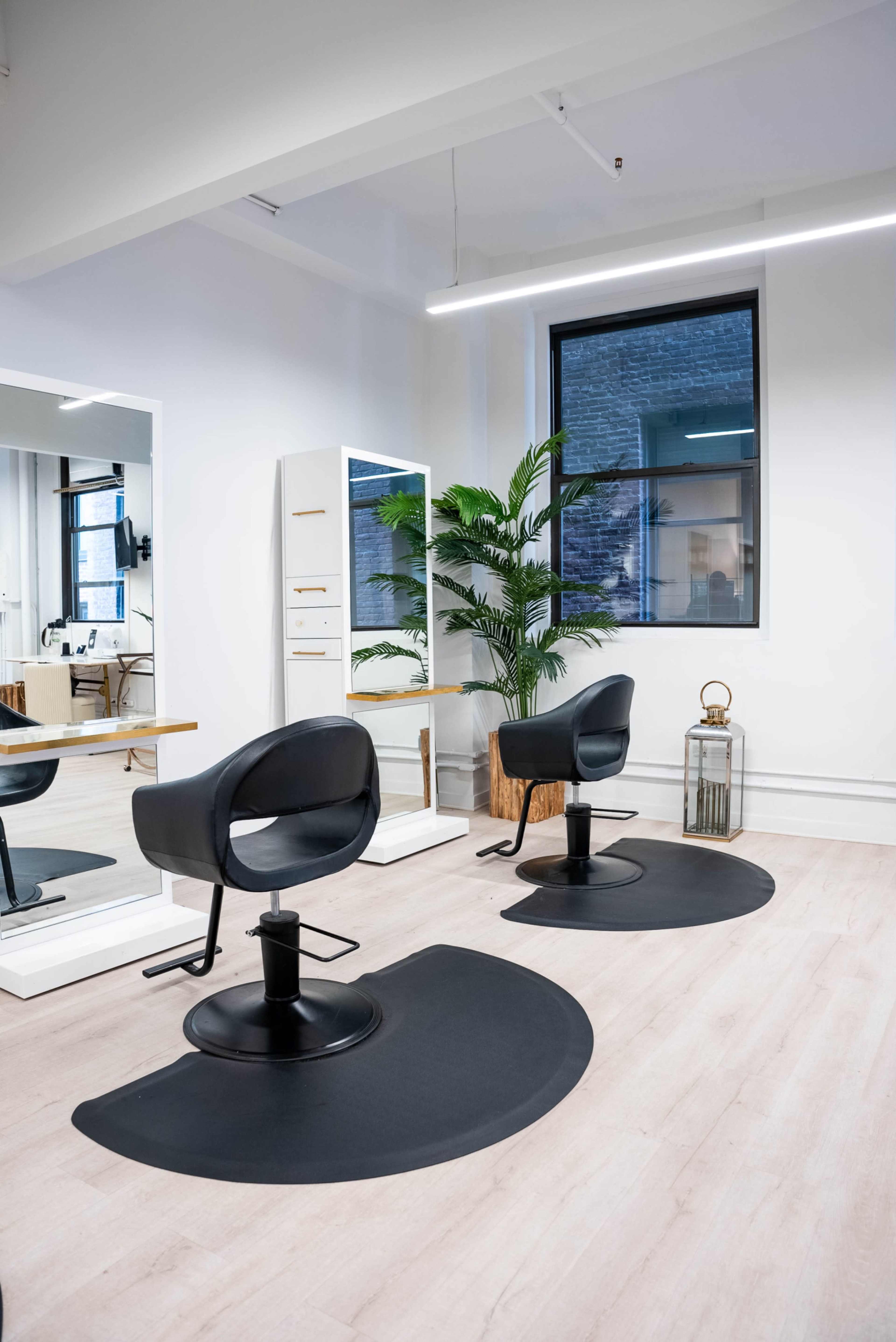 Modern hair studio for filming, new york, NY | Event | Peerspace