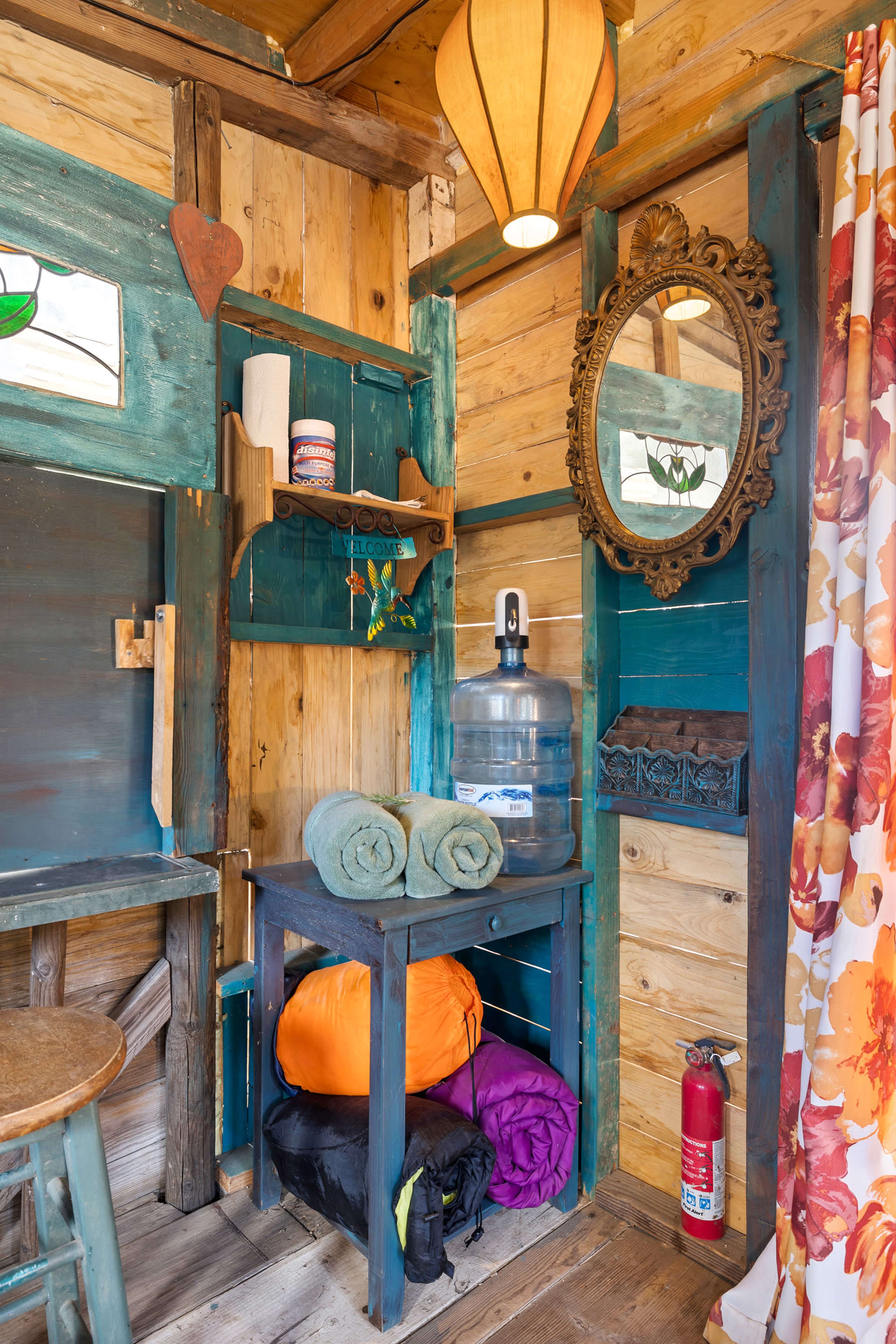 Groovy Patchwork Cabin on High Desert Ranch Image in , Leona Valley, CA