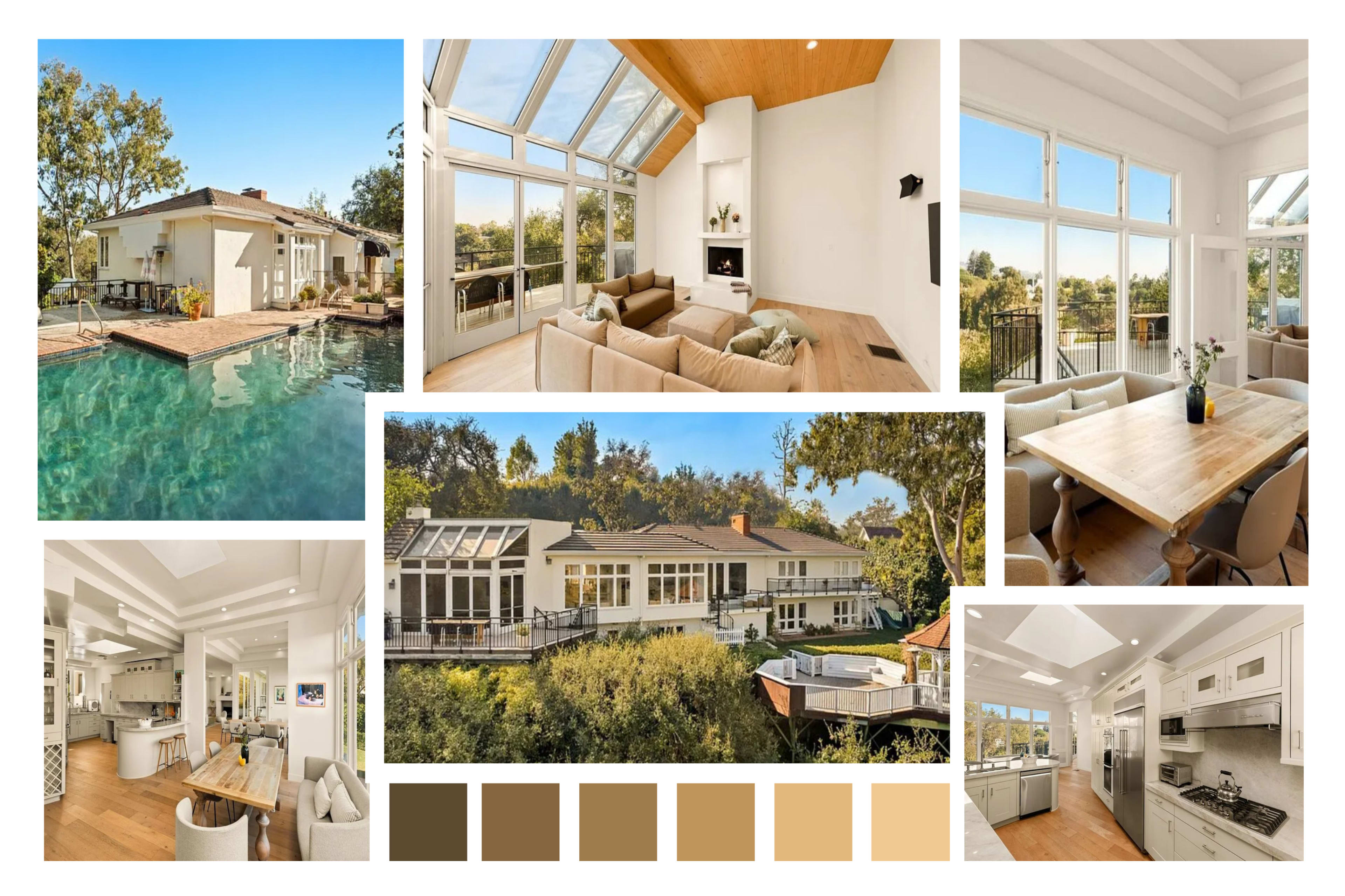 ELEGANT HILLTOP VILLA WITH SKYLIT INTERIORS Image in Bel Air, Los Angeles, CA