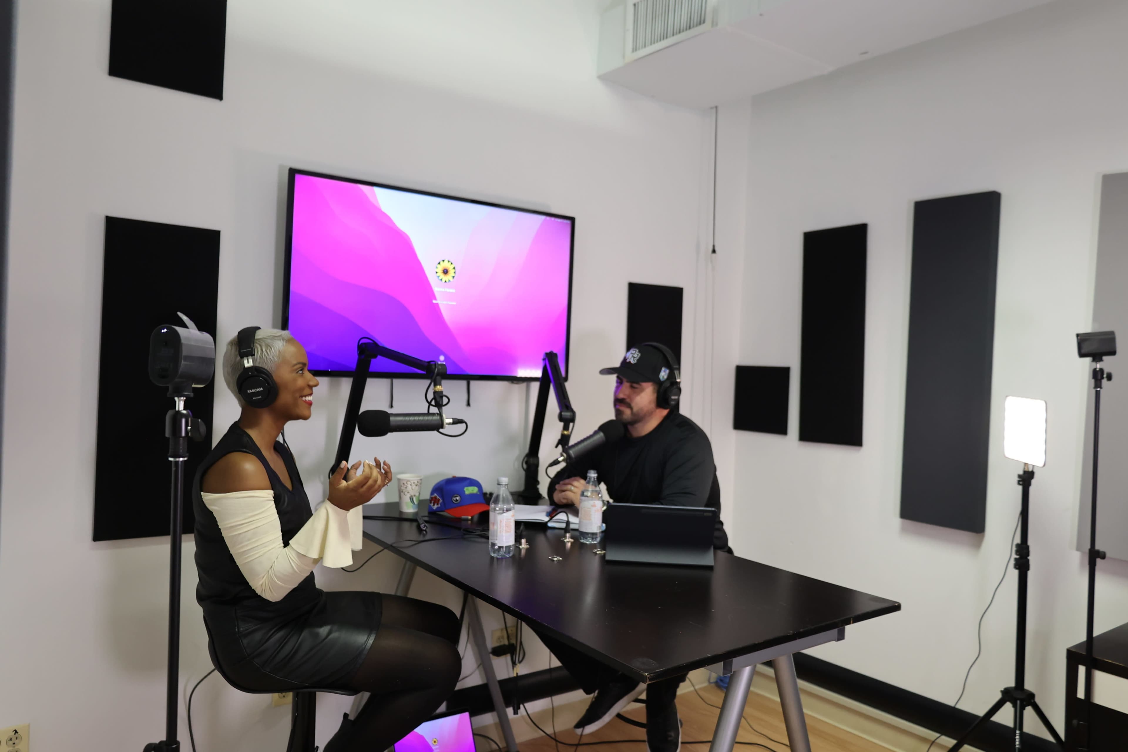 Downtown Commercial High Tech Podcast Studio Image in Central Ward, Newark, NJ