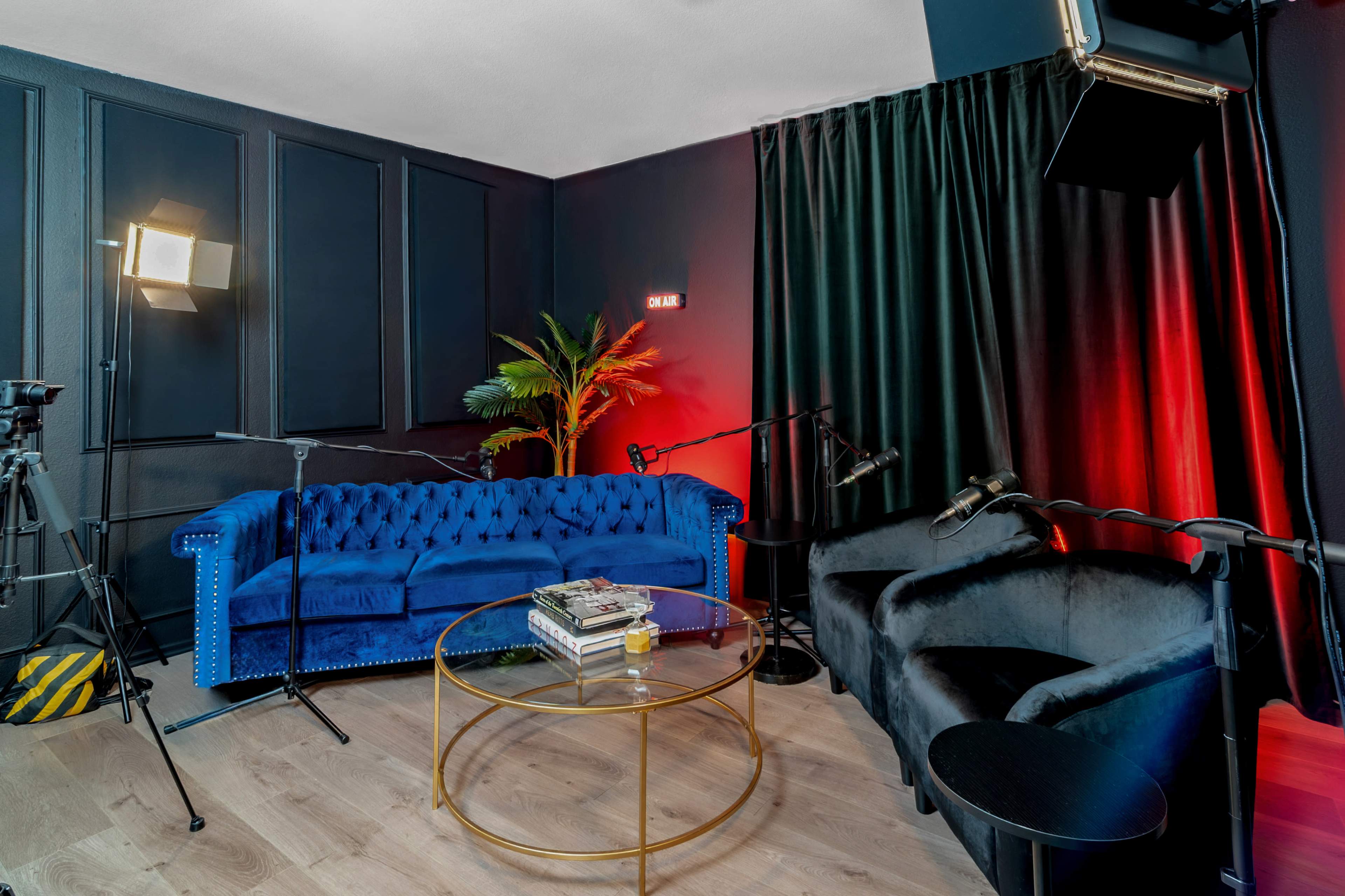 Santa Monica Podcast Studio - 3 Camera Setup and Engineer Ready Image in Pico, Santa Monica, CA