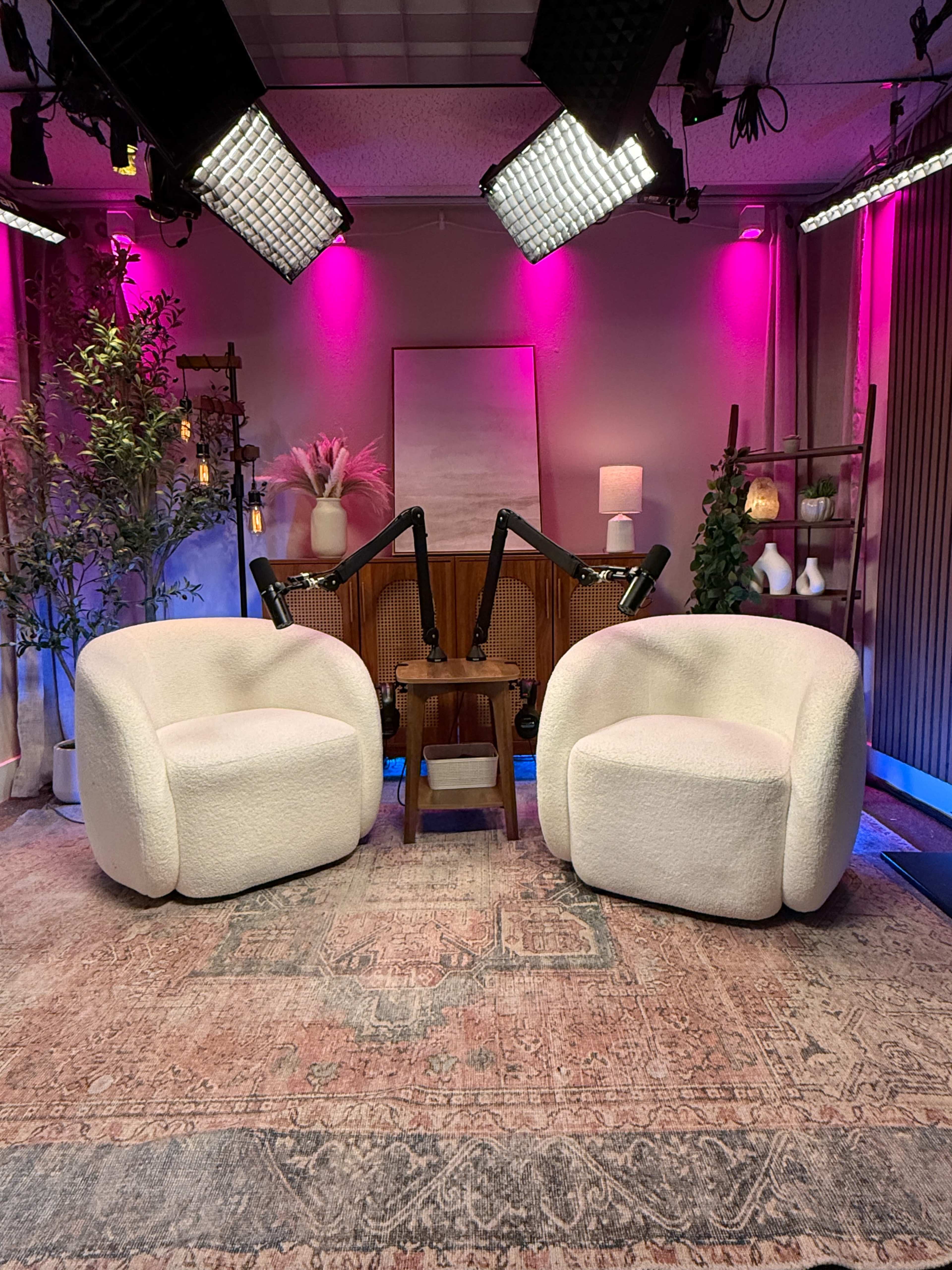 Cozy Podcast Studio Image in North Hollywood, North Hollywood, CA