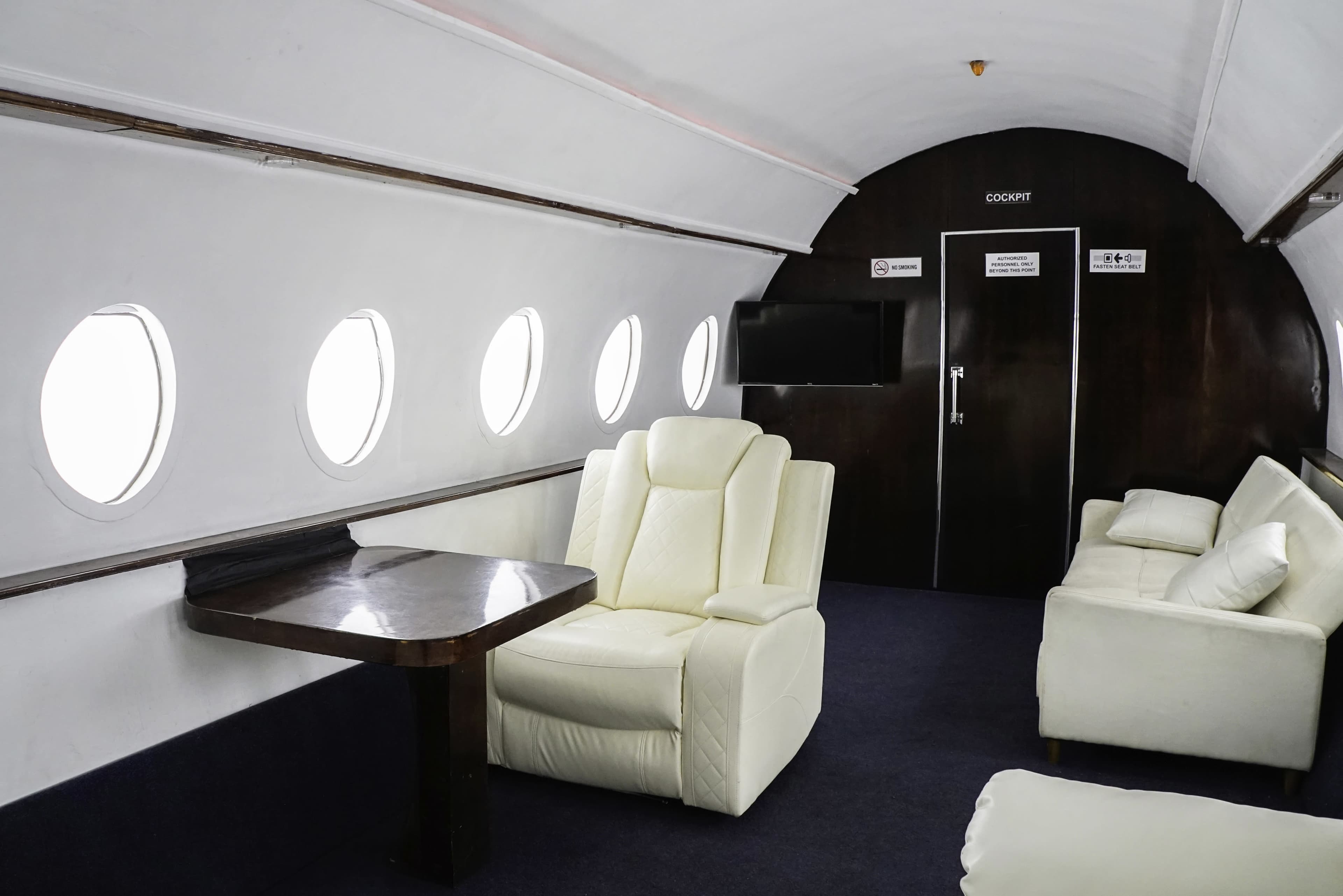 Unique Private jet Studio featured in many Magazines and music videos available for photo & video shoots with free parking - Olympic 4 Image in Boyle Heights, Los Angeles, CA