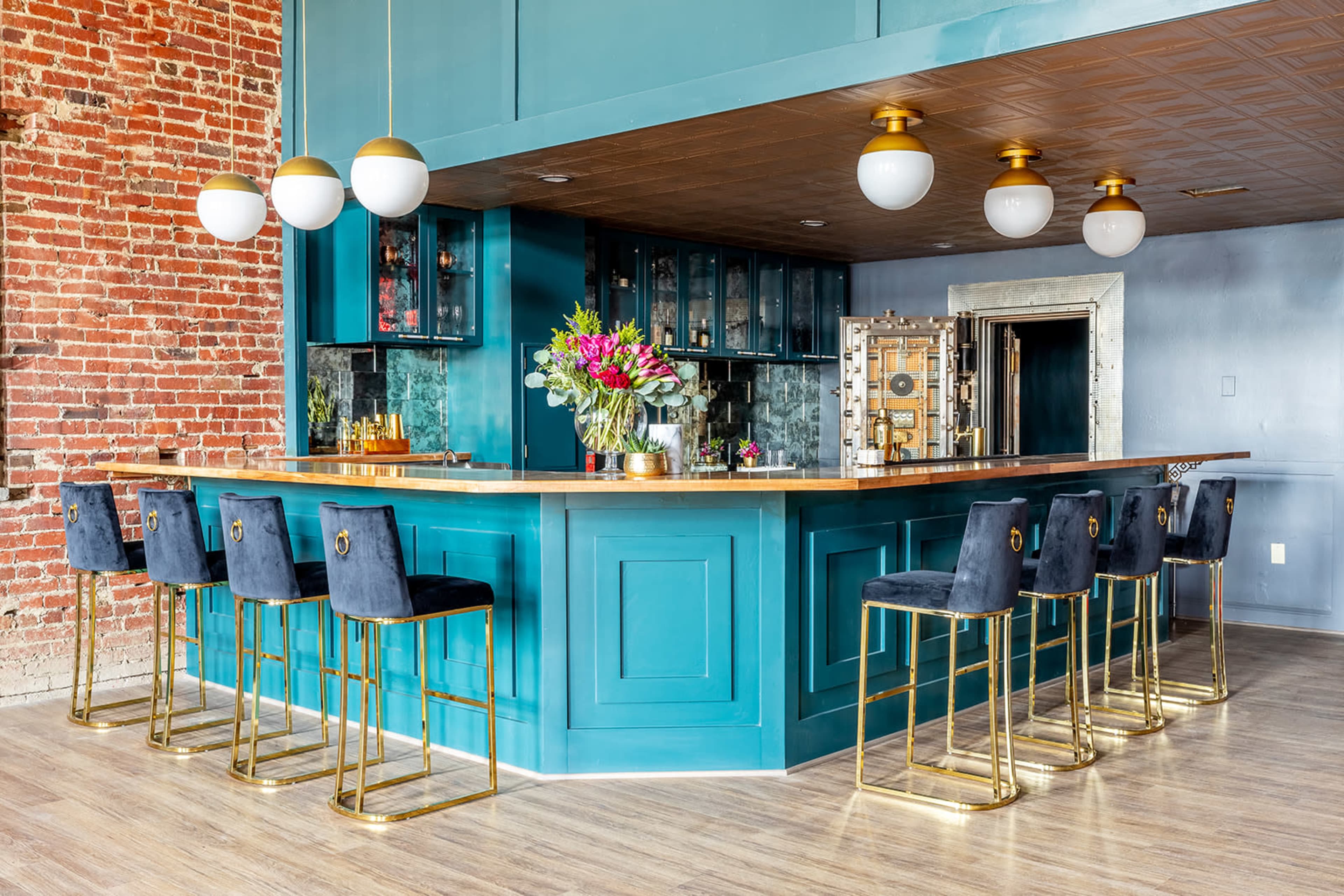 Super vibey bar/music venue in a newly remodeled, turn of the century bank with an amazing greenroom and hidden Vault behind a secret door/bookshelf. Image in Bowling Green, Bowling Green, VA